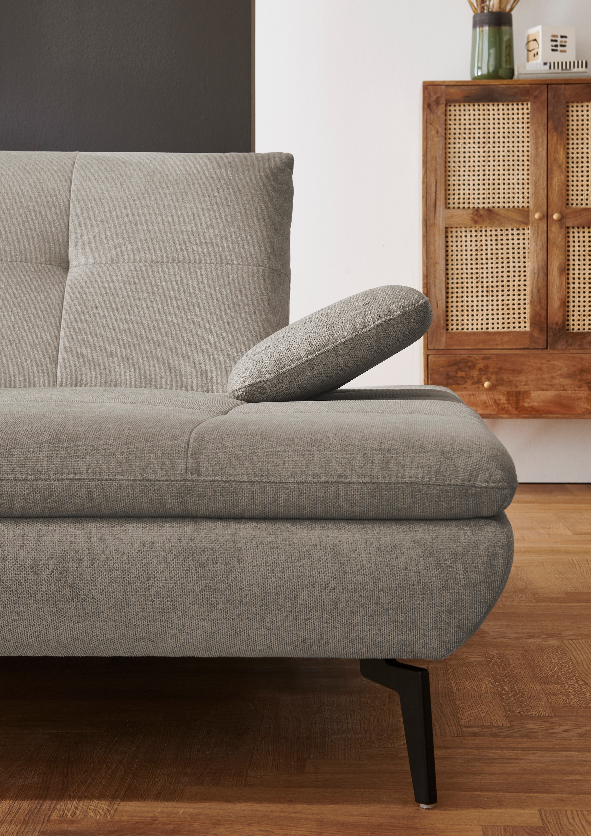 Die PlanBar Ecksofa »MP-IN23002 L-Form«, (2 St.), wahlweise mit Armteil- und Sitztiefenverstellung