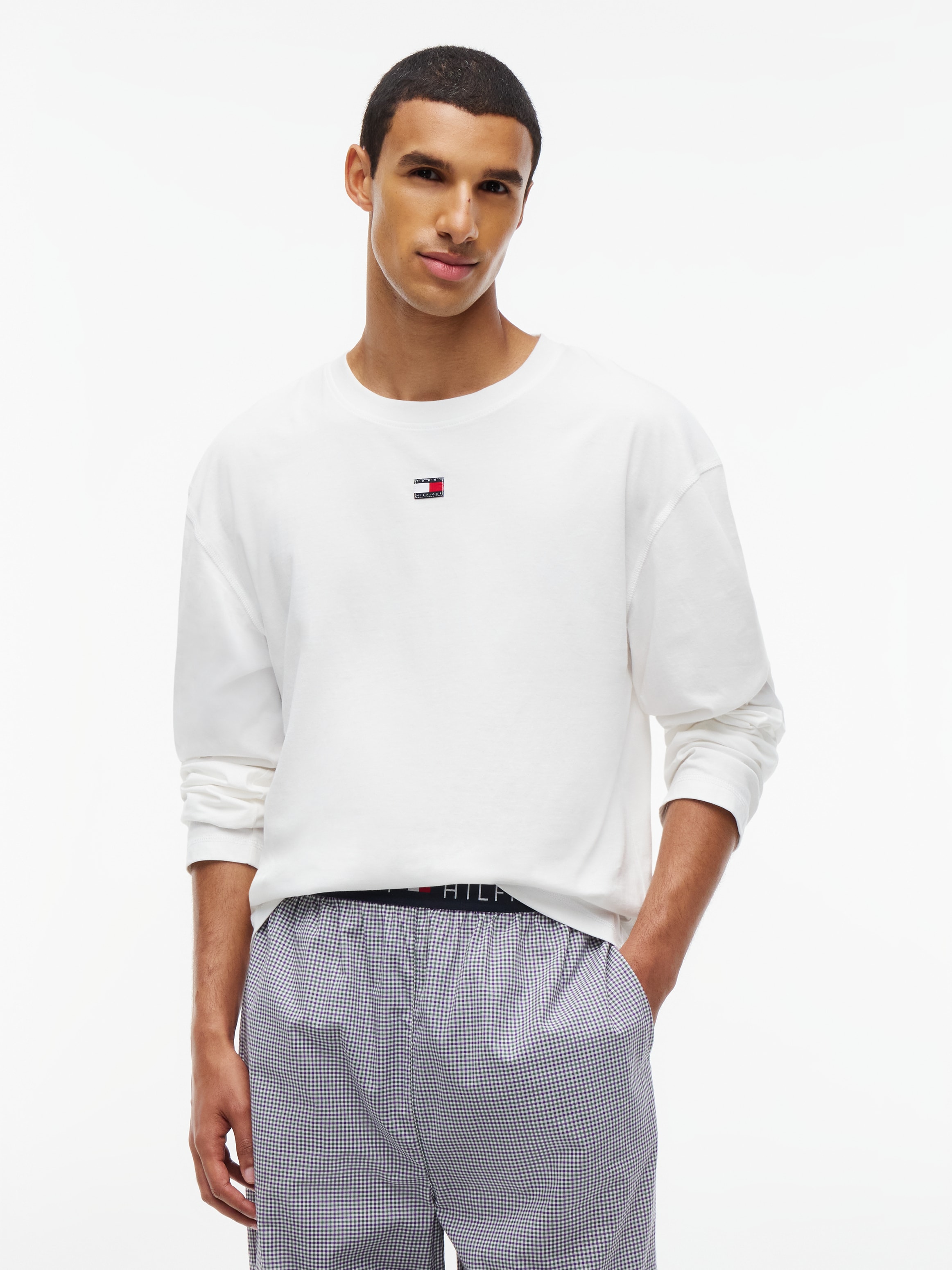 Tommy Hilfiger Underwear Pyjamaoberteil Basic, Rundhalsausschnitt