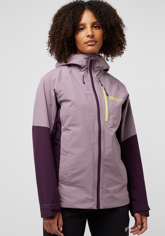 Jack Wolfskin Funktionsjacke "EAGLE PEAK 2L JKT W", mit Kapuze