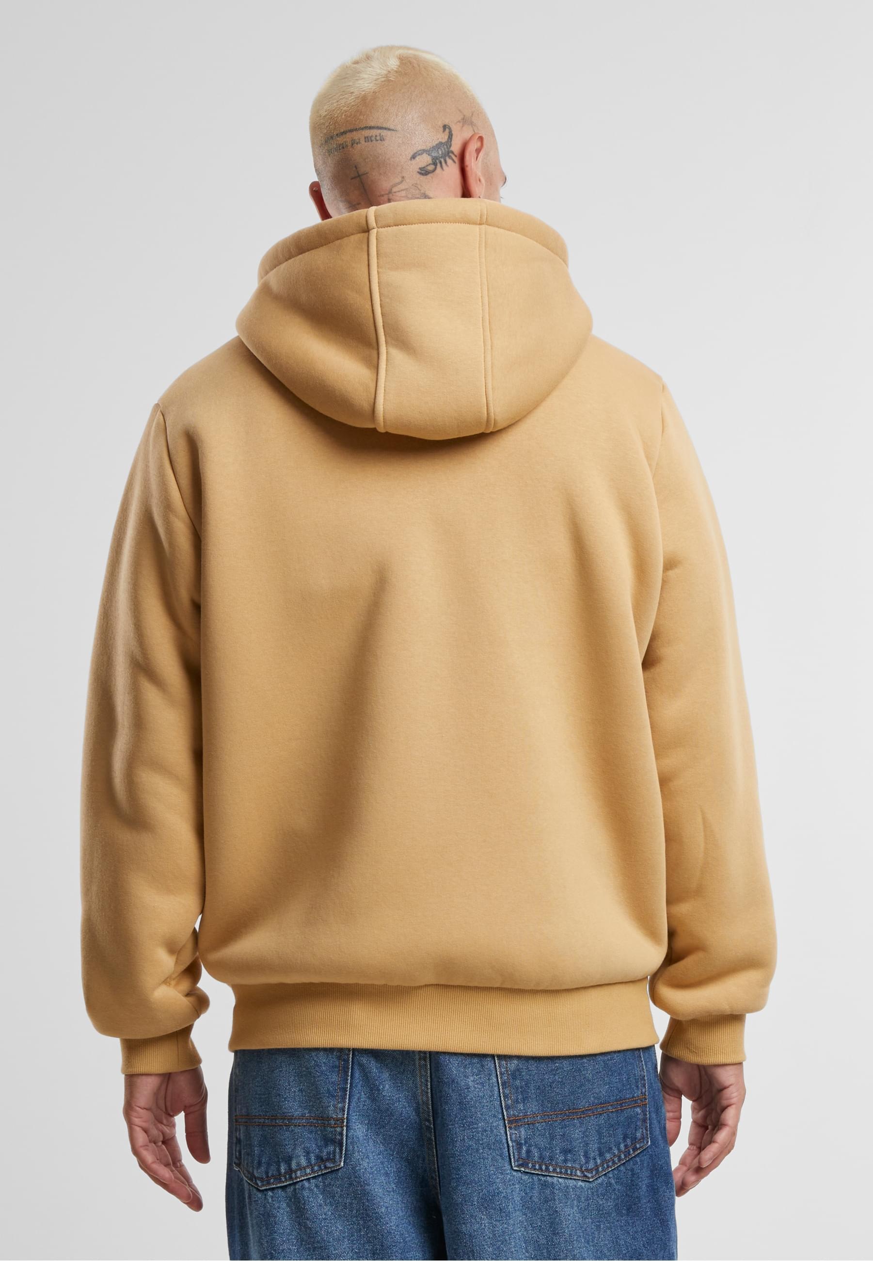 URBAN CLASSICS Sweatjacke »Urban Classics Bonded Sherpa Zip Hoody«