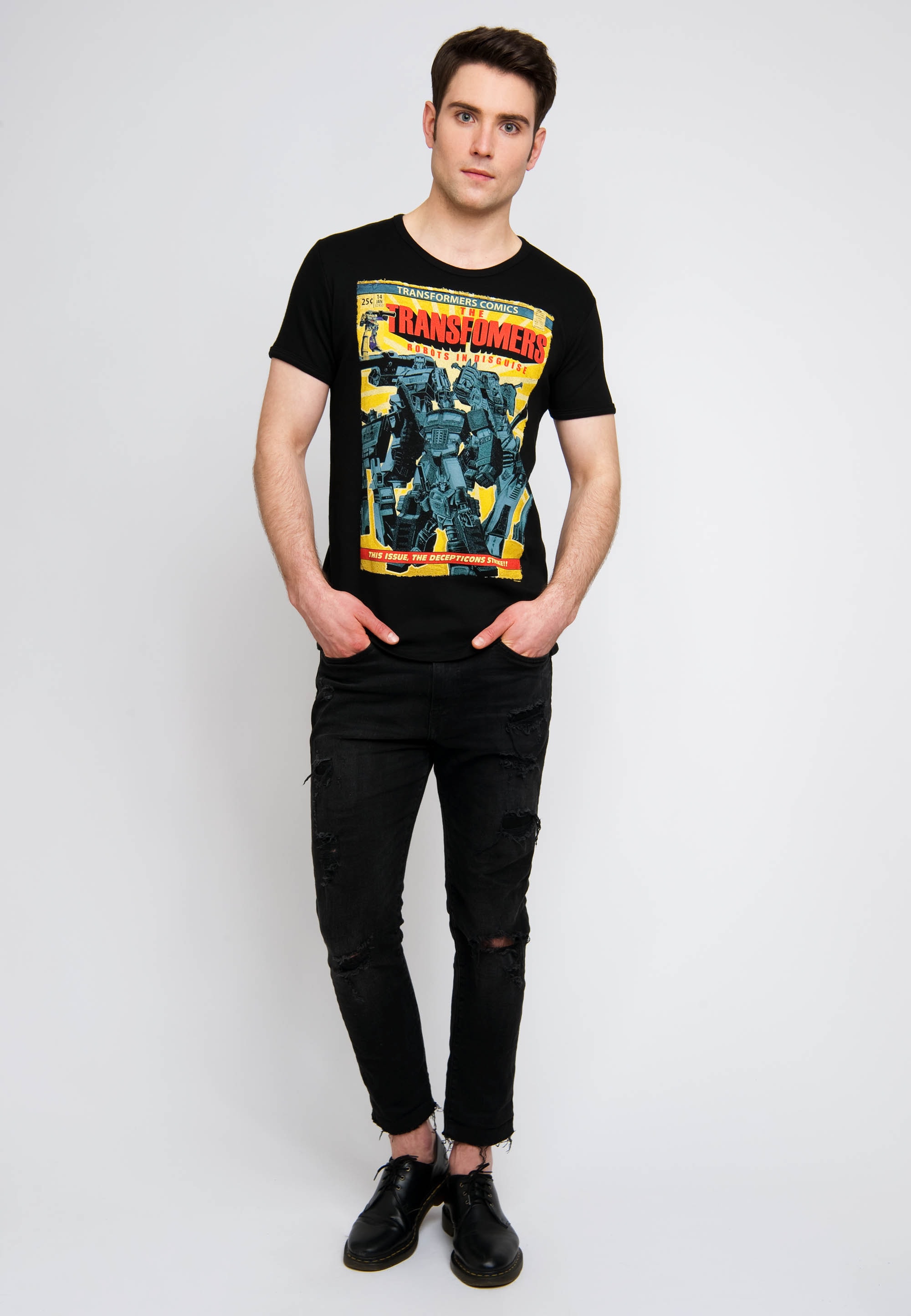 LOGOSHIRT T-Shirt "Transformers - Robots In Disguise", mit großem Transform günstig online kaufen