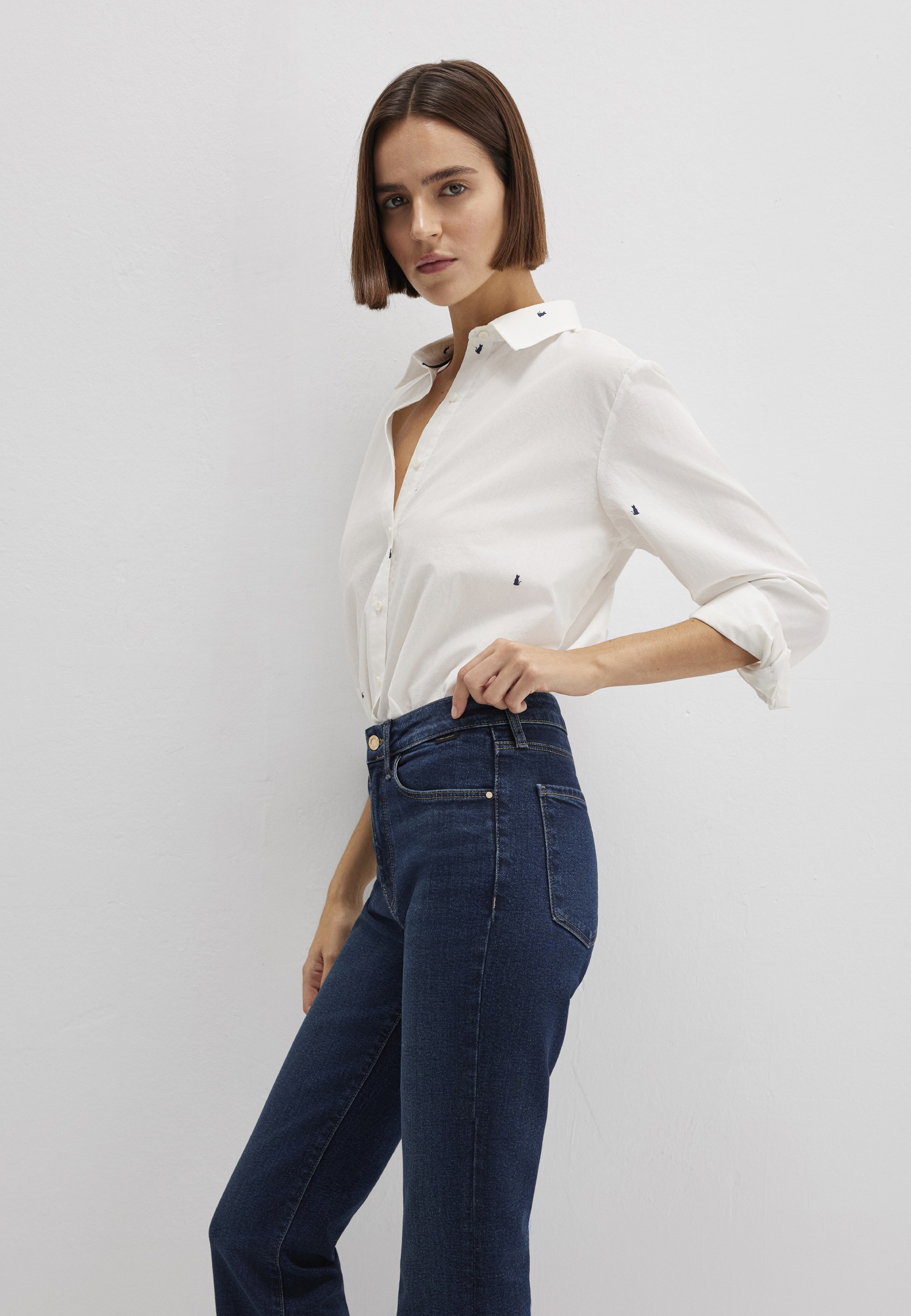 Mavi Klassische Bluse "LONG SLEEVE WOVEN SHIRT" Bluse Langarm günstig online kaufen