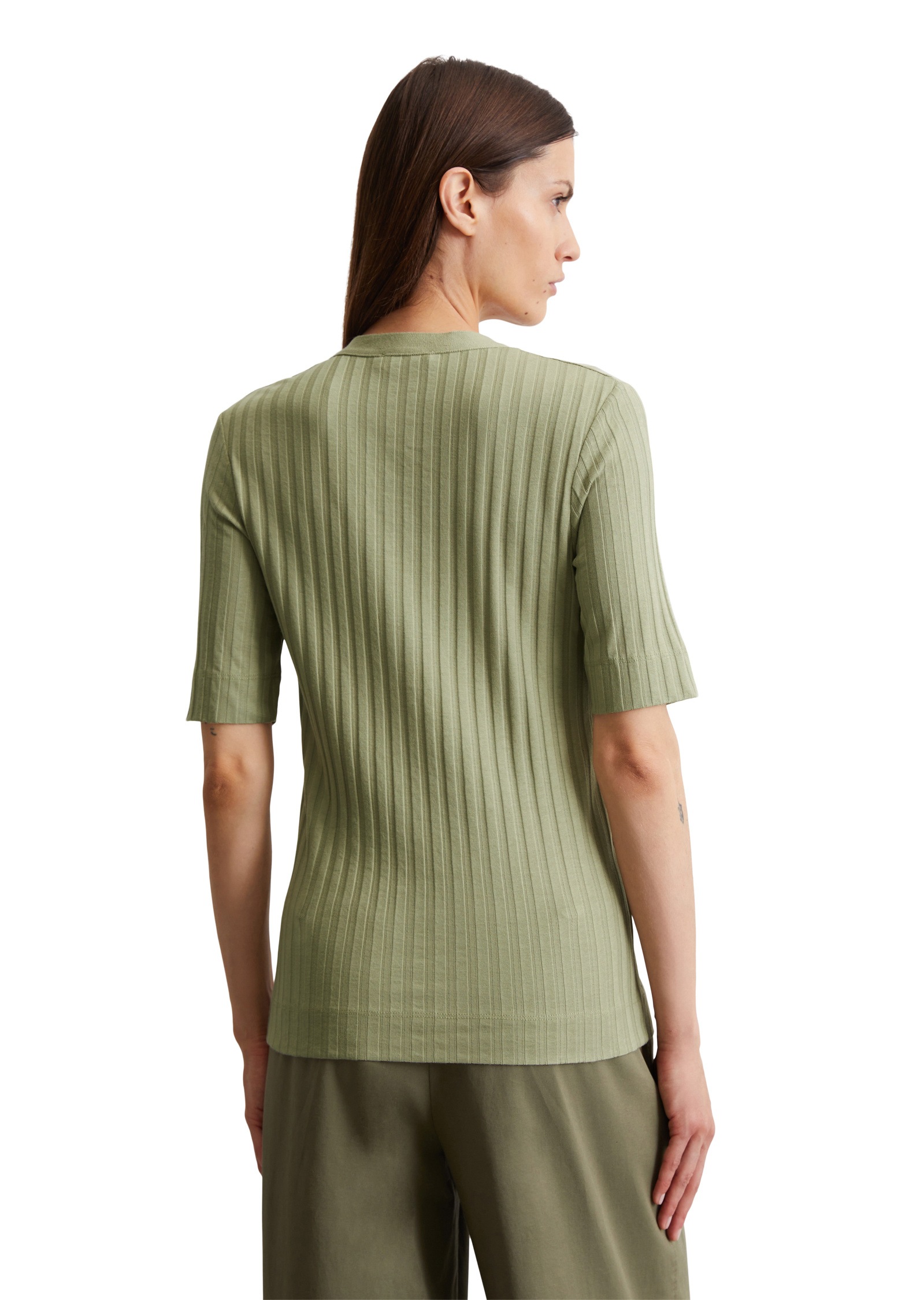 Marc O'Polo V-Neck Cardigan Smooth Sage XL 2