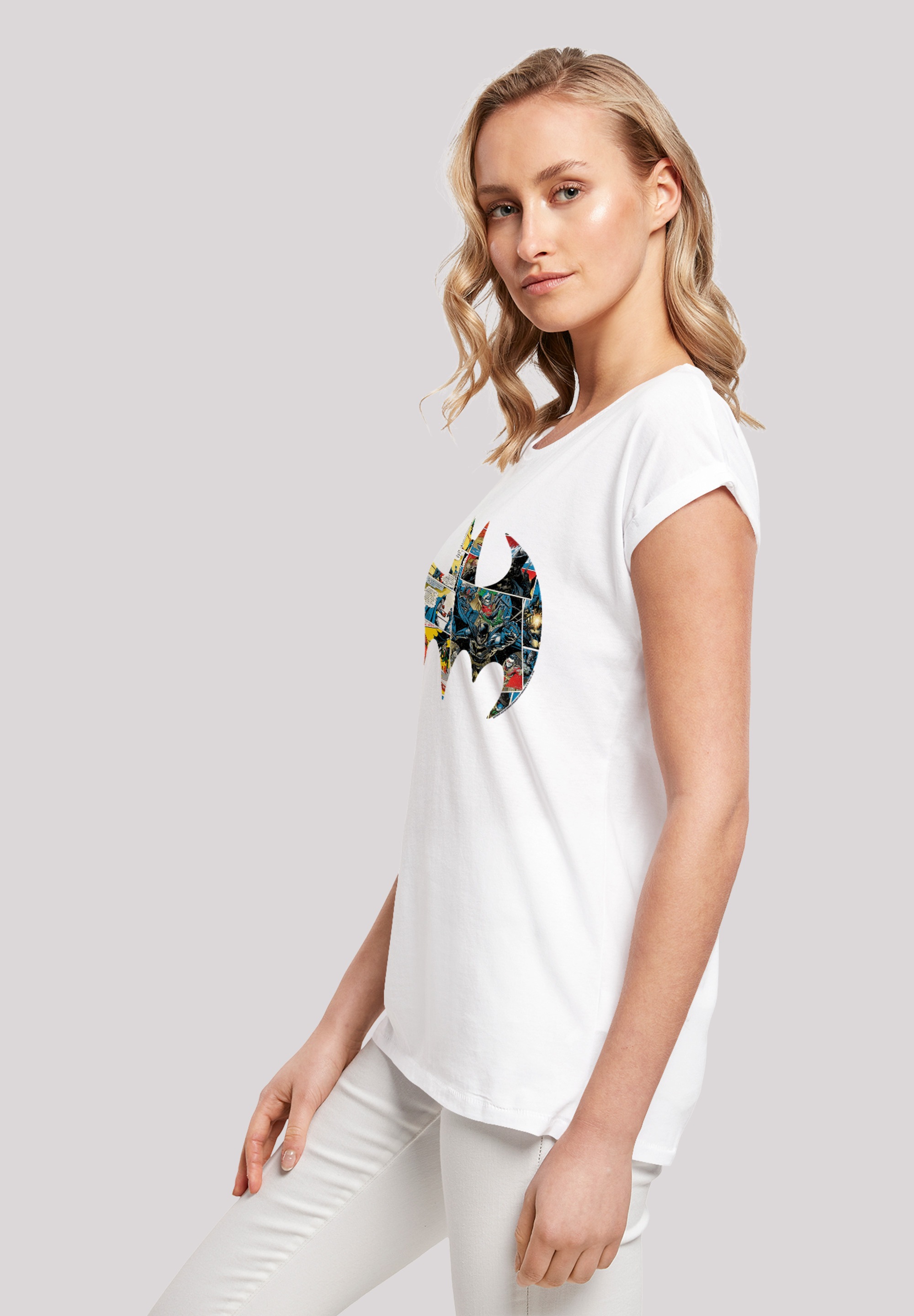 F4NT4STIC T-Shirt »DC Comics Batman Comic Book Logo«, Print