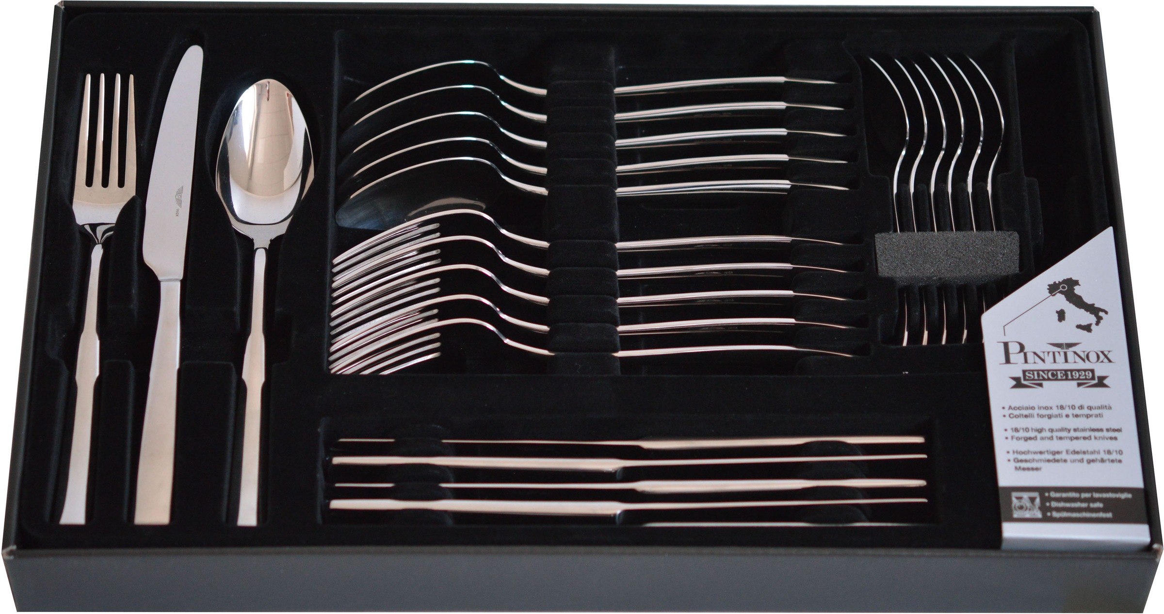 PINTINOX Besteck-Set "Luna" Hammerschlagoptik, spülmaschinengeeignet günstig online kaufen