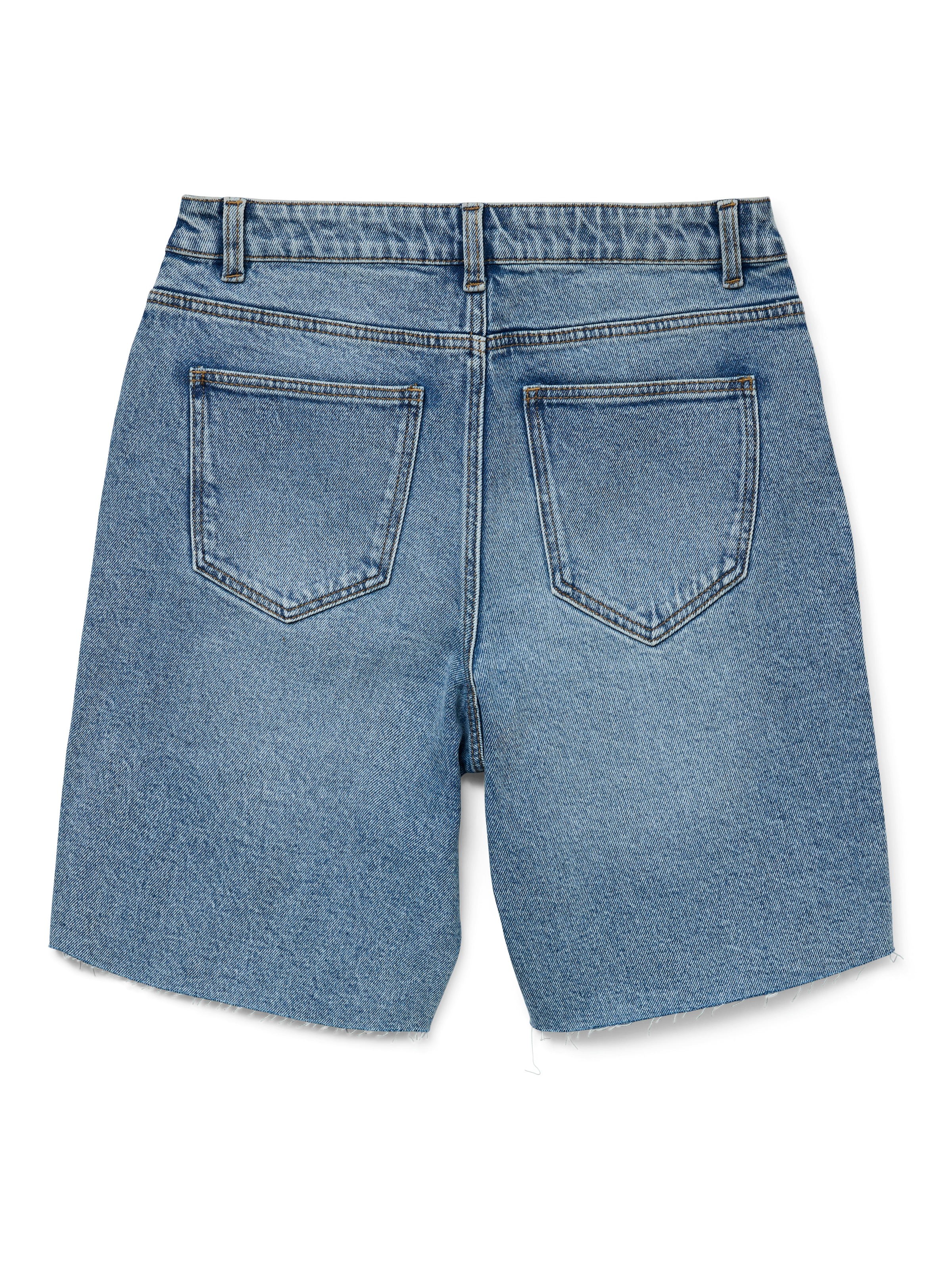 Vero Moda Jeansshorts »VMCLEO HR LONG DNM SHORTS MIX NOOS«
