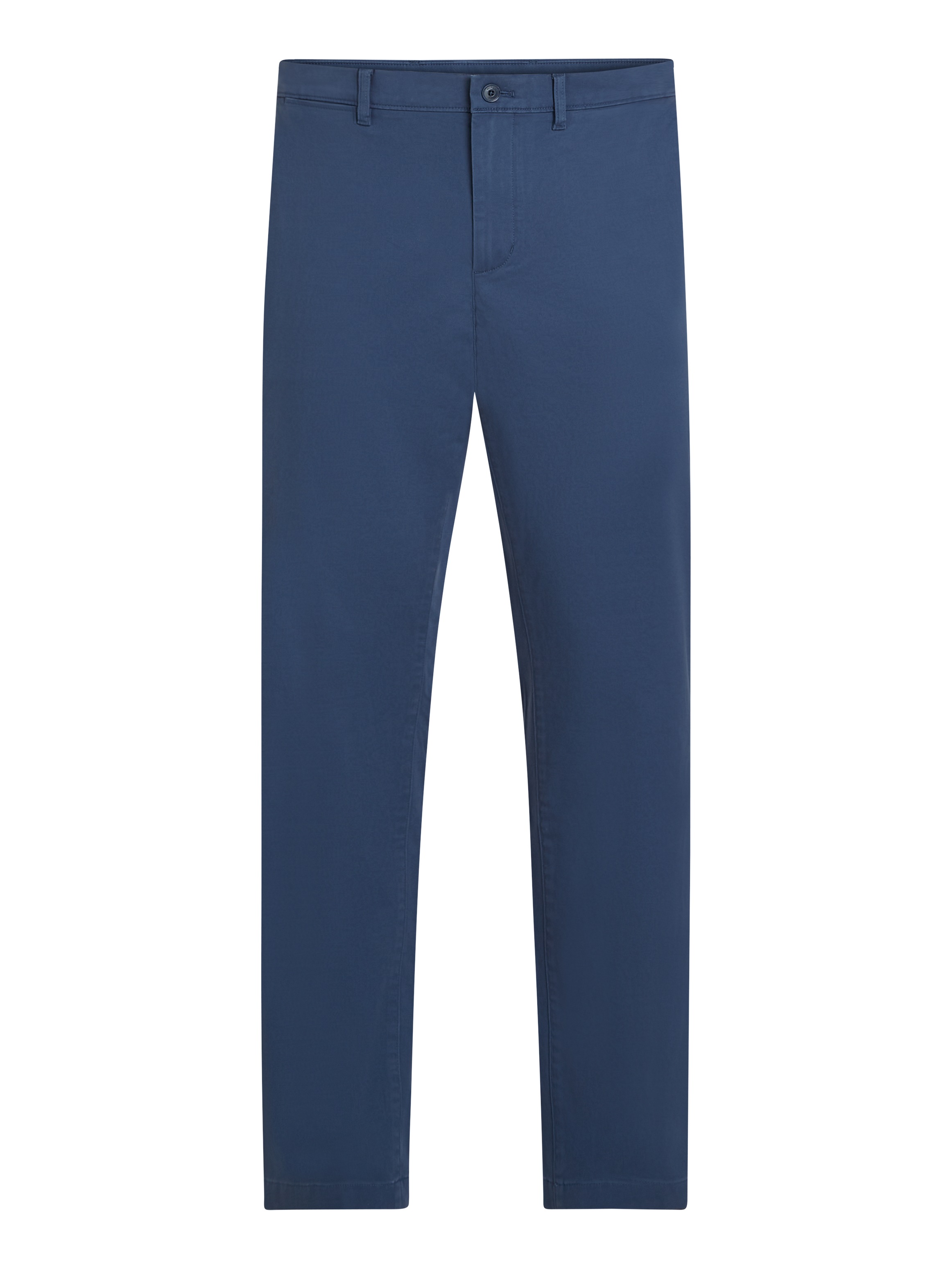 Tommy Hilfiger Chinohose »DENTON CHINO SATIN«, mit Gesäßtaschen mit Knopf, Logostickerei