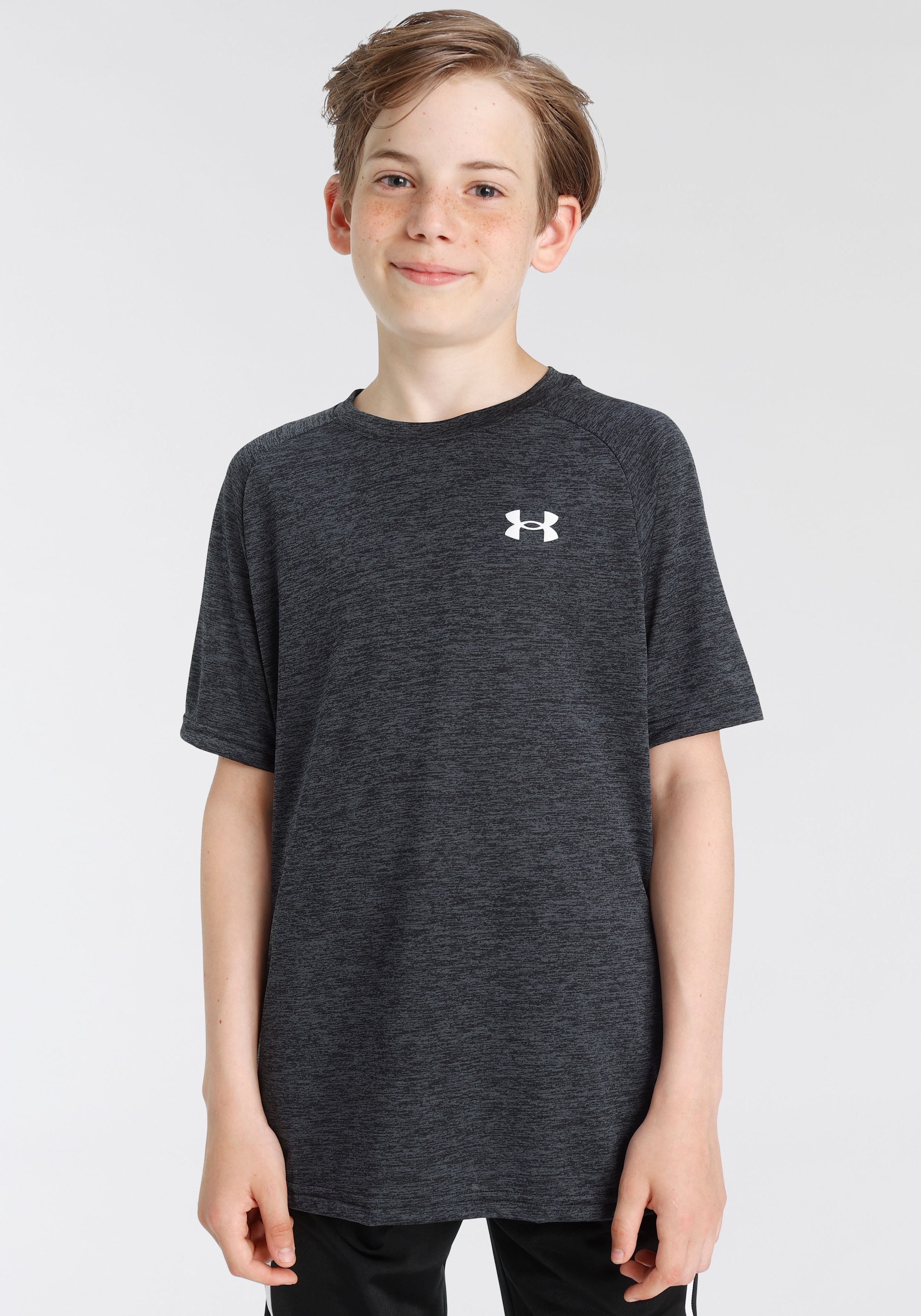 Under Armour T-Shirt "TECH" mit Rundhalsausschnitt, Kurzarm, gerader Abschluss, schweißableitend
