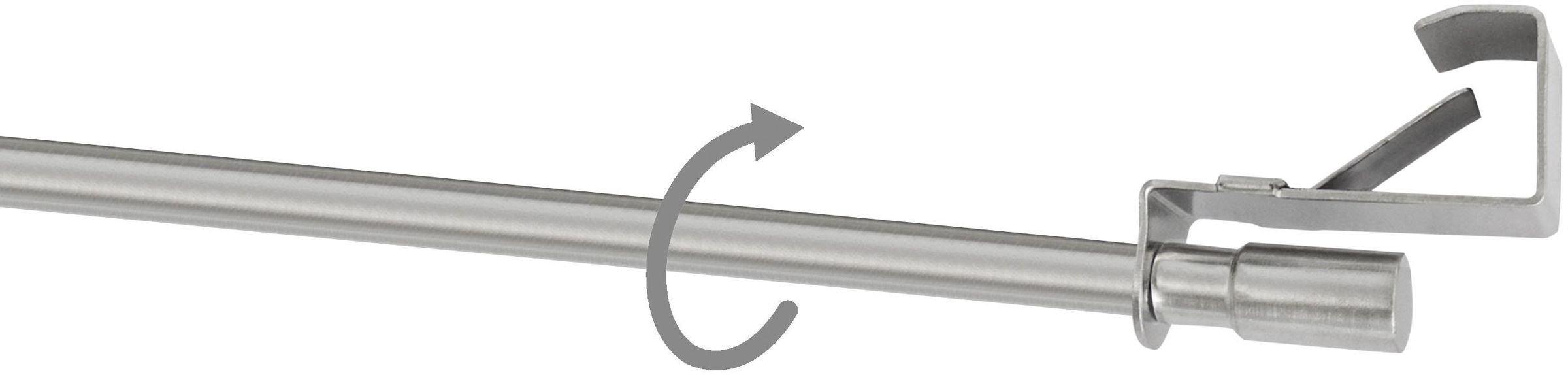 Good Life Klemmstange "Easy-fix" Ø 8 mm 1 läufig-läufig ausziehbar günstig online kaufen