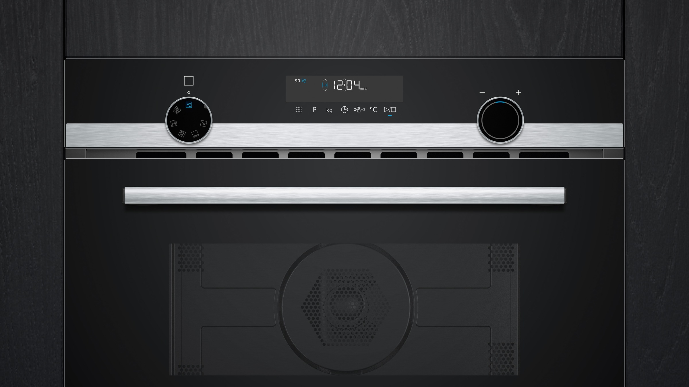 SIEMENS Backofen mit Mikrowelle iQ500 "CM585AGS1" mit Teleskopauszug nachrü günstig online kaufen