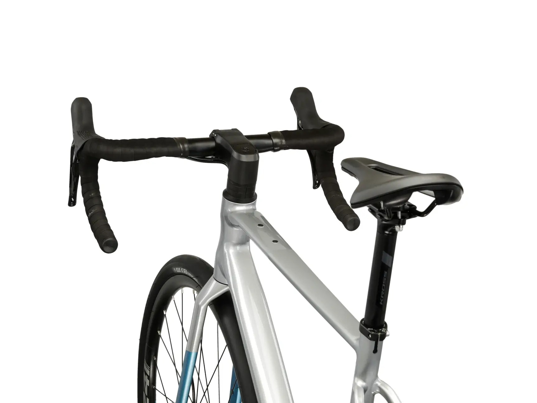 Kross Gravelbike »KROSS Gravelbike Alta 2.0 28" silver 20 Gänge Gabel aus Carbon 2026« 18 Gang Shimano CUES U3020 Schaltwerk Kettenschaltung Carbon aus Gabel