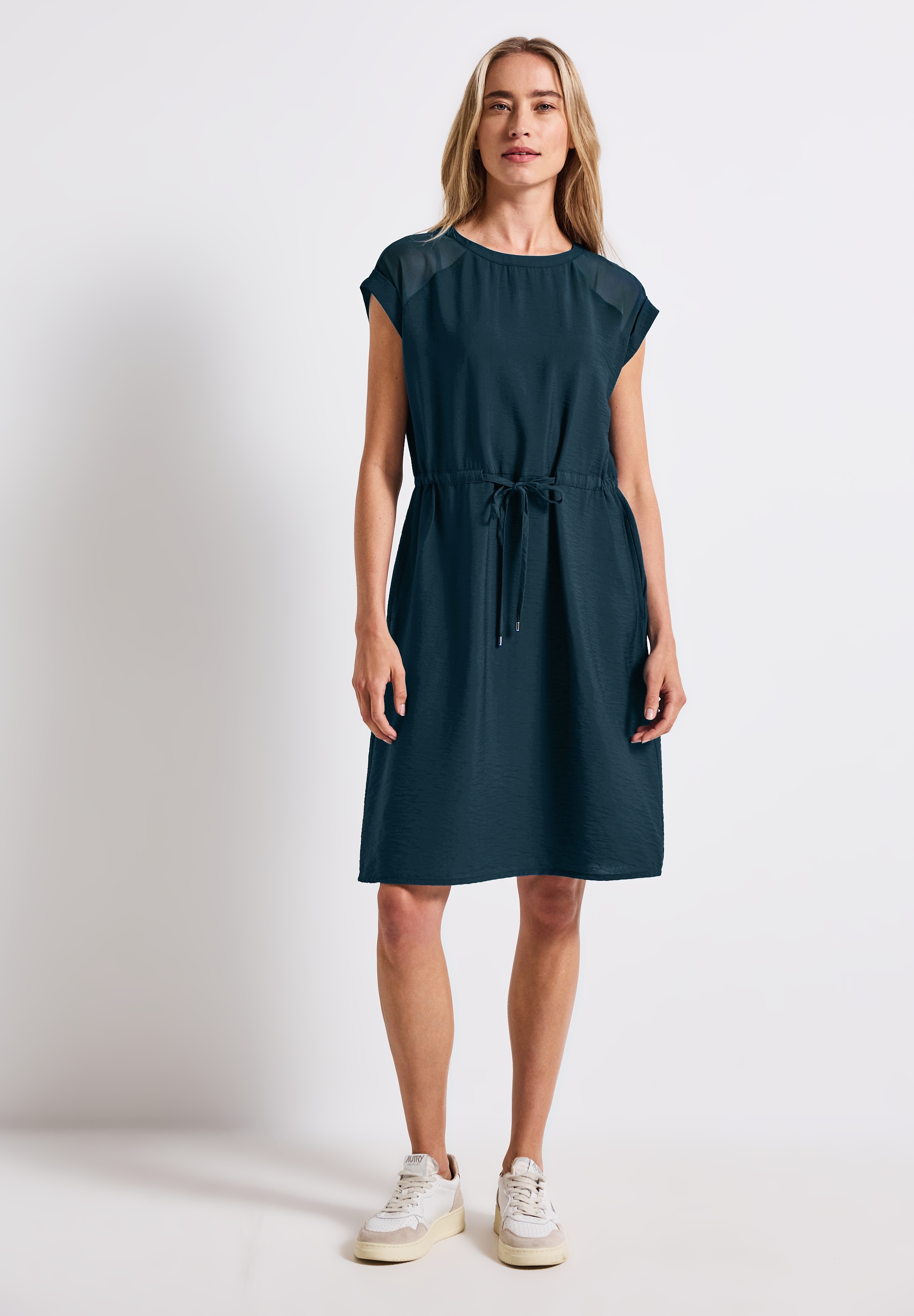 STREET ONE Sommerkleid, in Unifarbe günstig online kaufen
