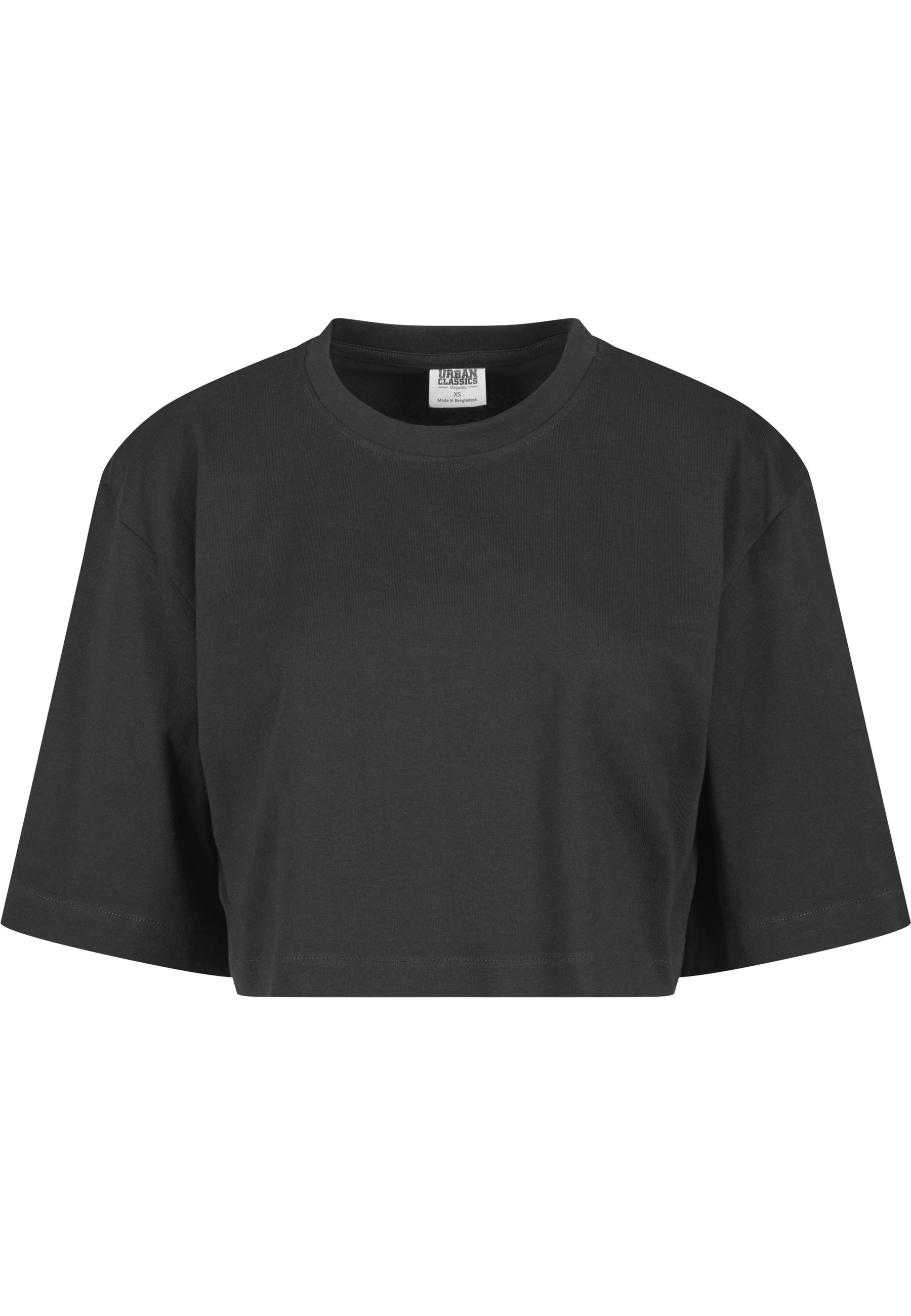 URBAN CLASSICS T-Shirt »Urban Classics Damen Ladies Heavy Organic Oversized Cropped Tee« 1 Stk.