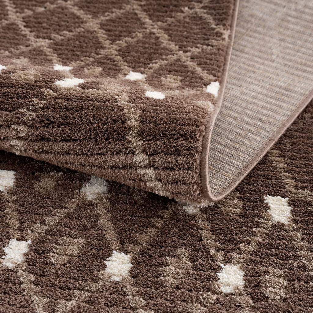 Carpet City Läufer »April 2312«, rechteckig, besonders weich durch Microfaser, Hochflor, Boho Look