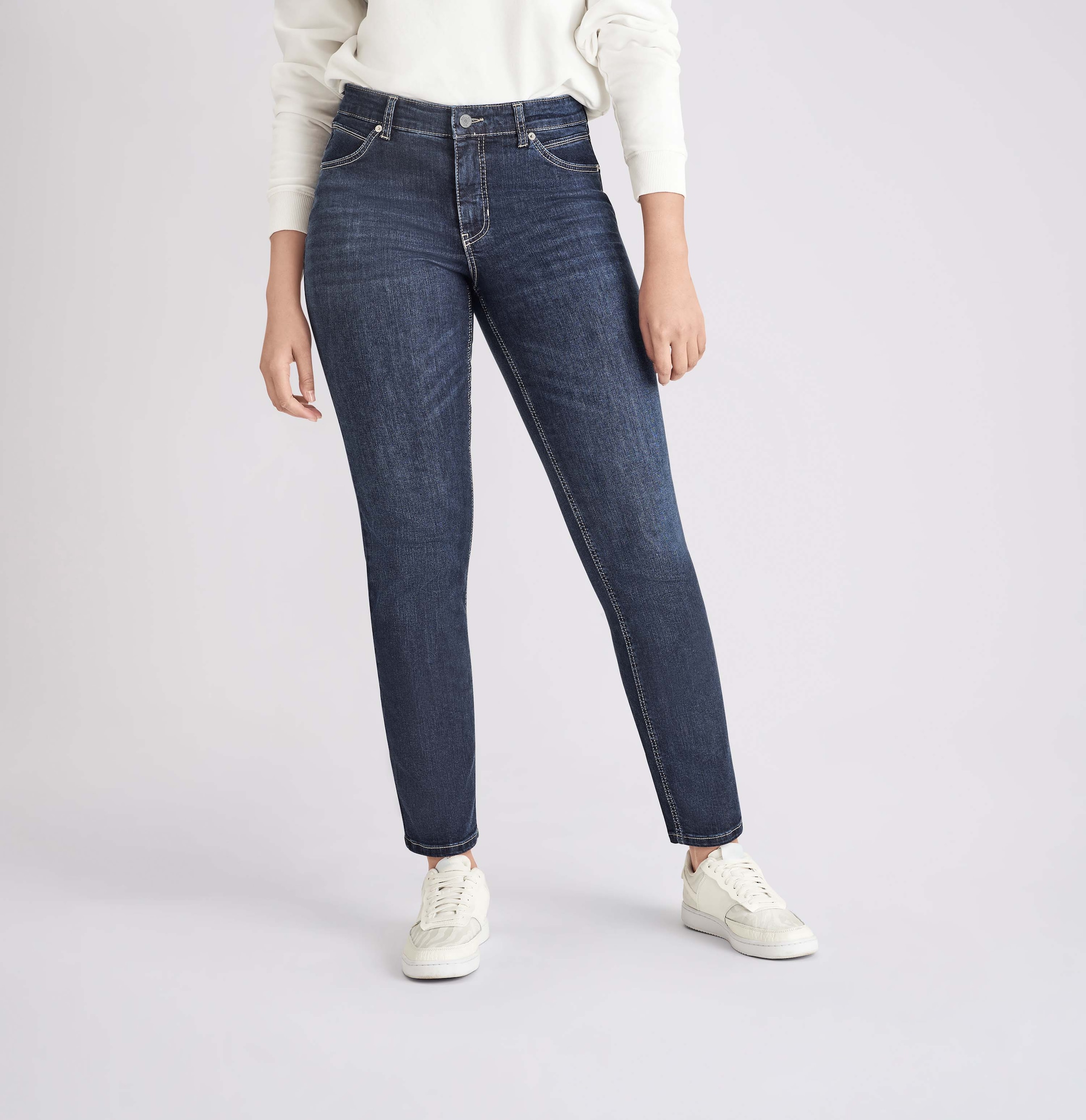 MAC Stretch-Jeans "Melanie", Gerade geschnitten günstig online kaufen