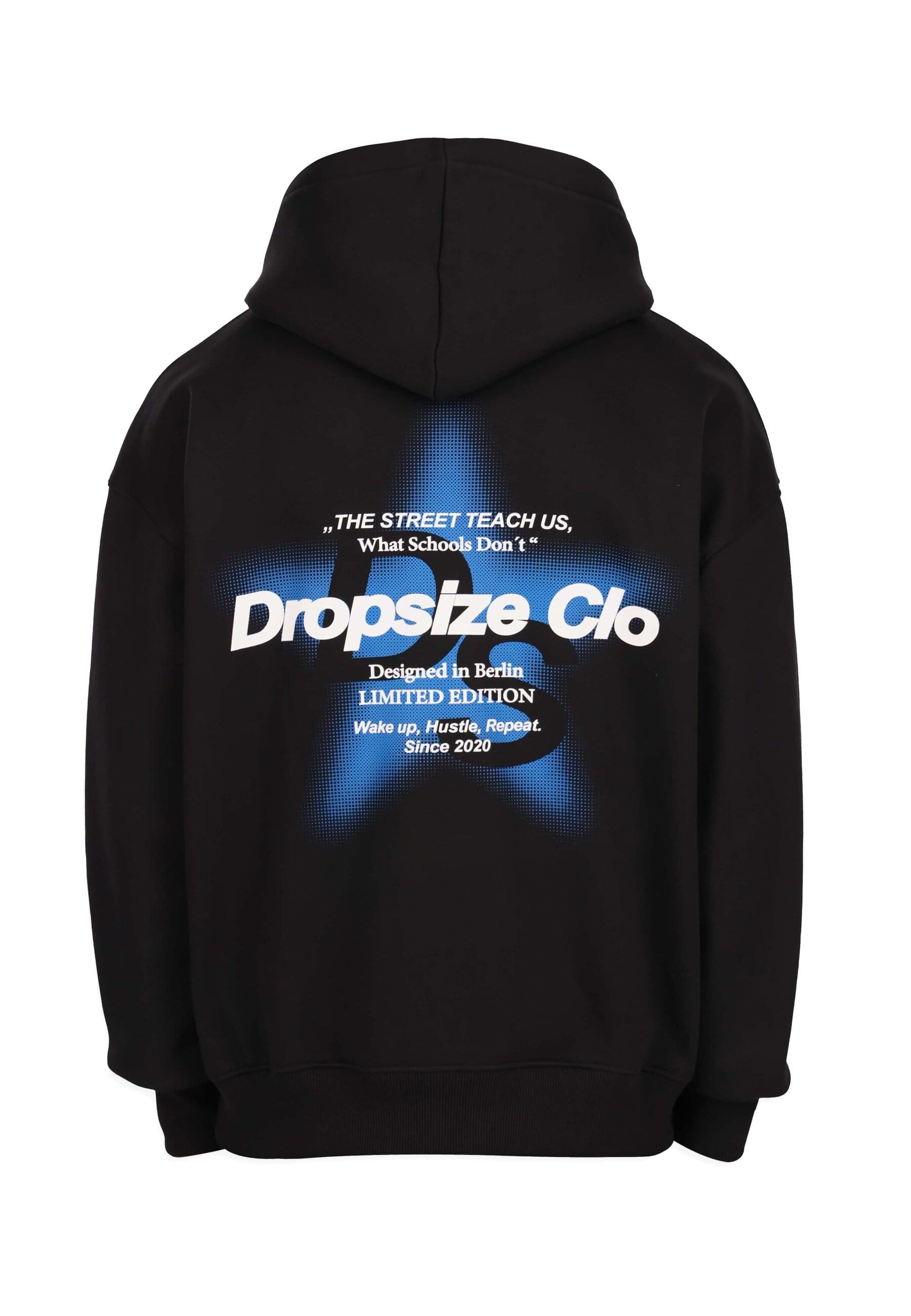 Dropsize Kapuzensweatshirt »Dropsize HEAVY OVERSIZE HALFTONE STAR HOODIE«, (1 tlg.)