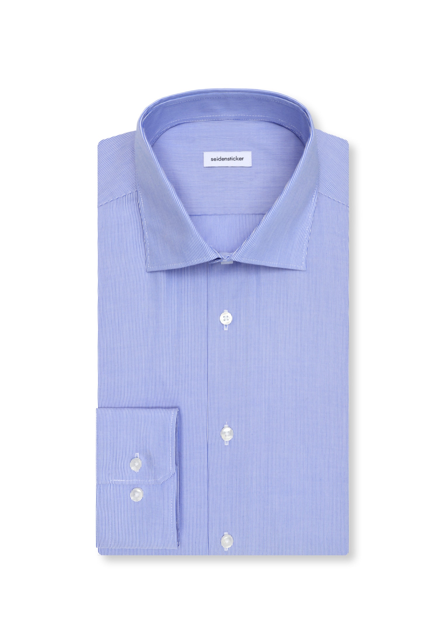 seidensticker Businesshemd »Schwarze Rose« X-Slim 1/1 Kentkragen Gestreift