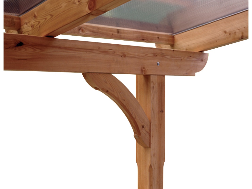 Thumbnail - Skanholz Terrassendach "Rimini" 648 cm Breite, verschiedene Tiefen