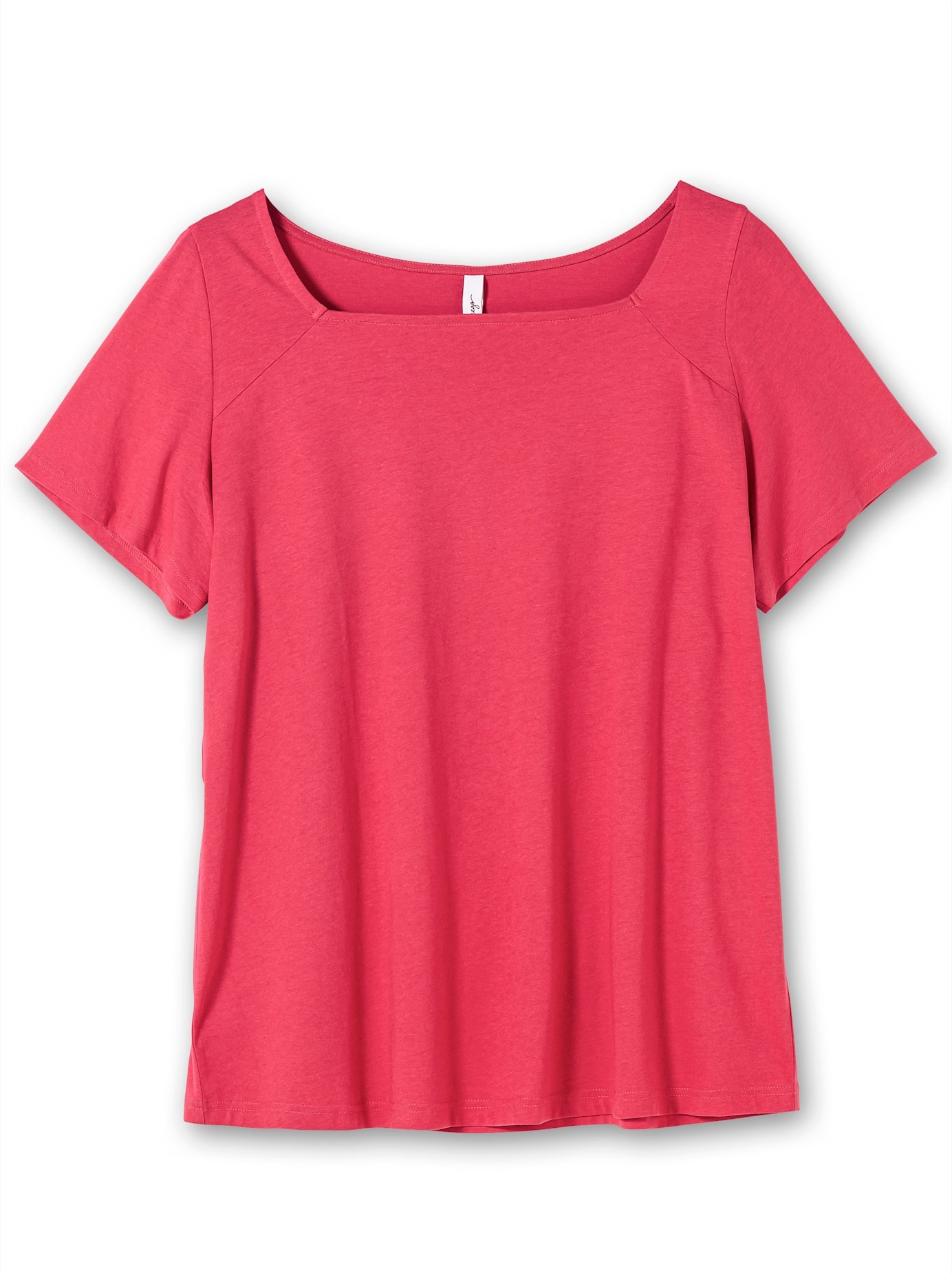 Sheego Kurzarmshirt »T-Shirt«, (1 tlg.)