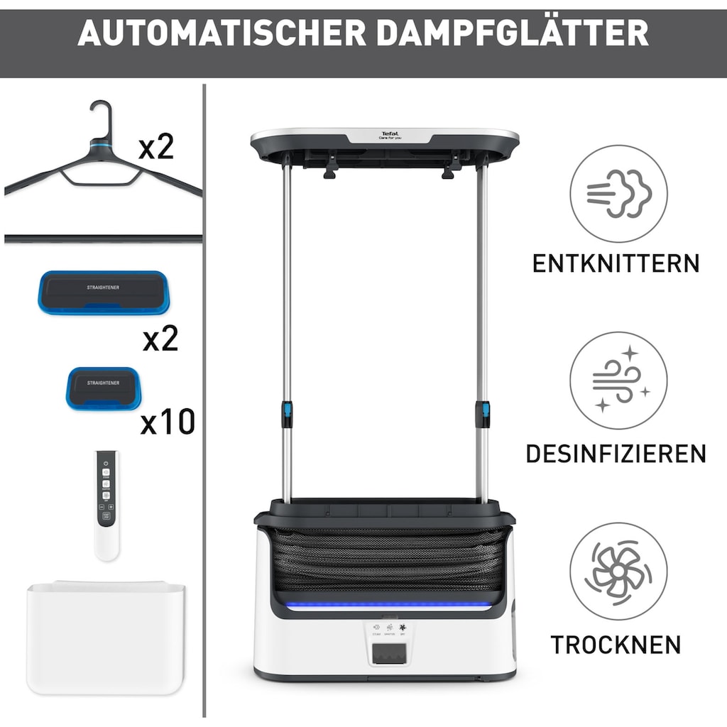 Tefal Bügelmaschine »YT3040 Care For You, automatischer Dampfglätter«, 3100 W