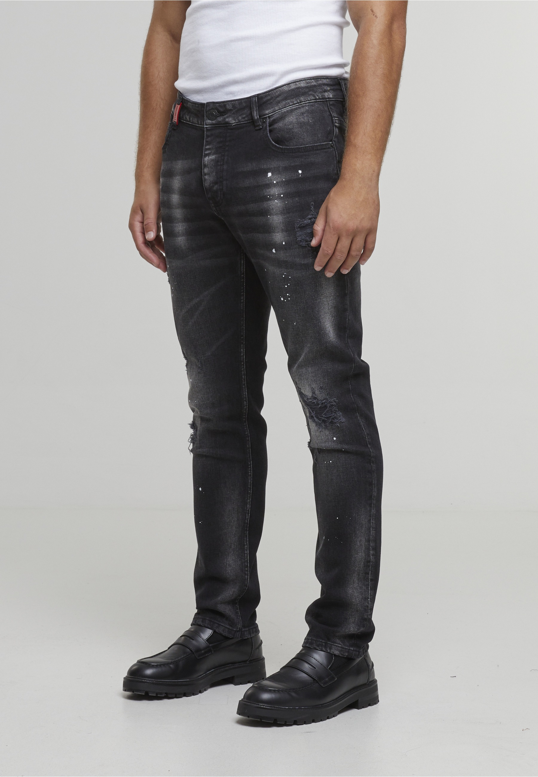 2Y Premium Bequeme Jeans »2Y Premium CARLOS DESTROYED SLIM FIT JEANS«