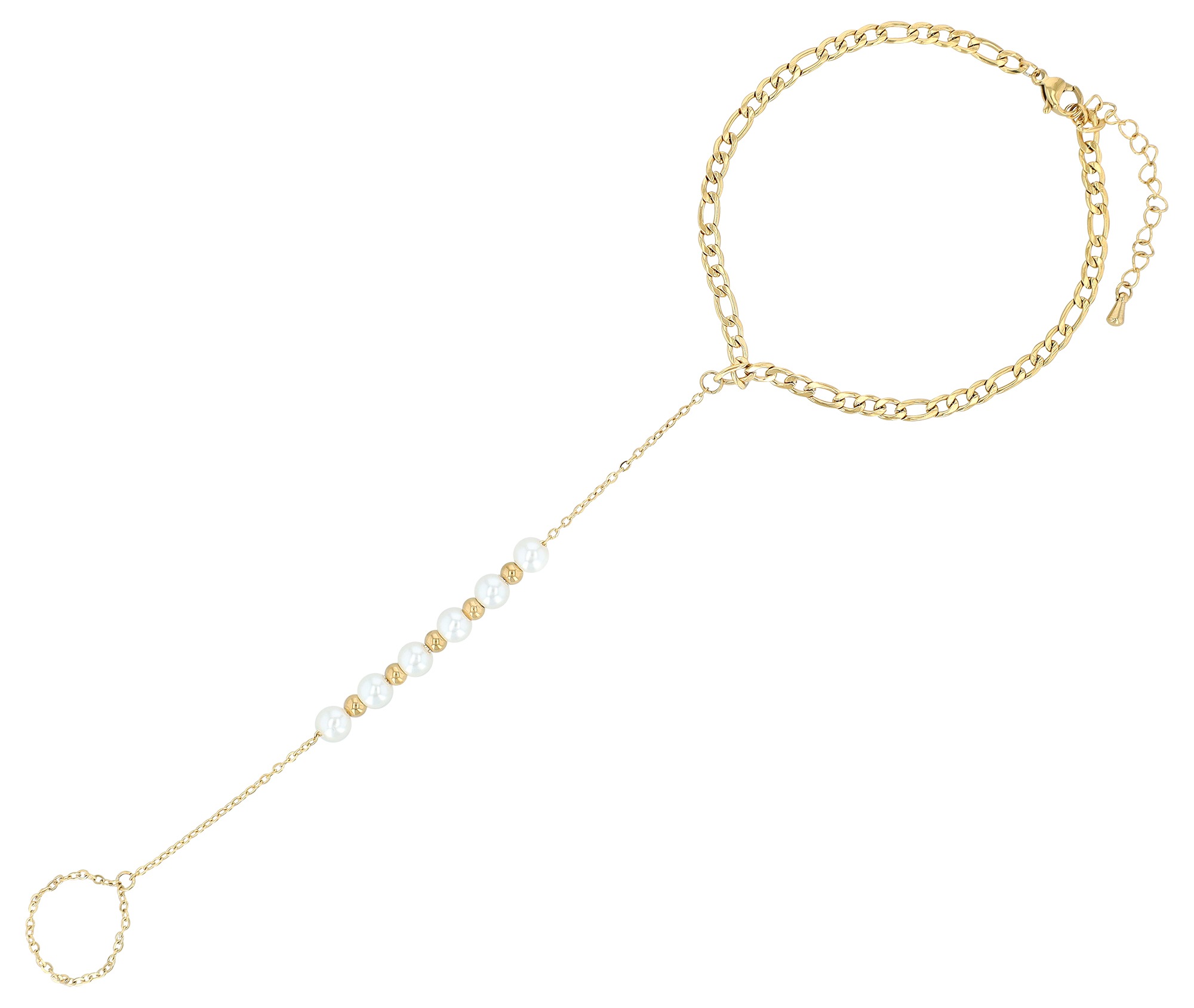 Adelia´s Fußkette »Damen Fußkettchen – aus Edelstahl« Zum Verschenken – passend für viele Anlässe