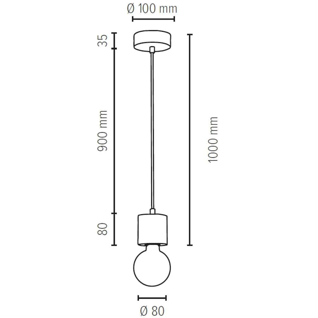 SPOT Light Pendelleuchte »PINO«, 1 flammig-flammig