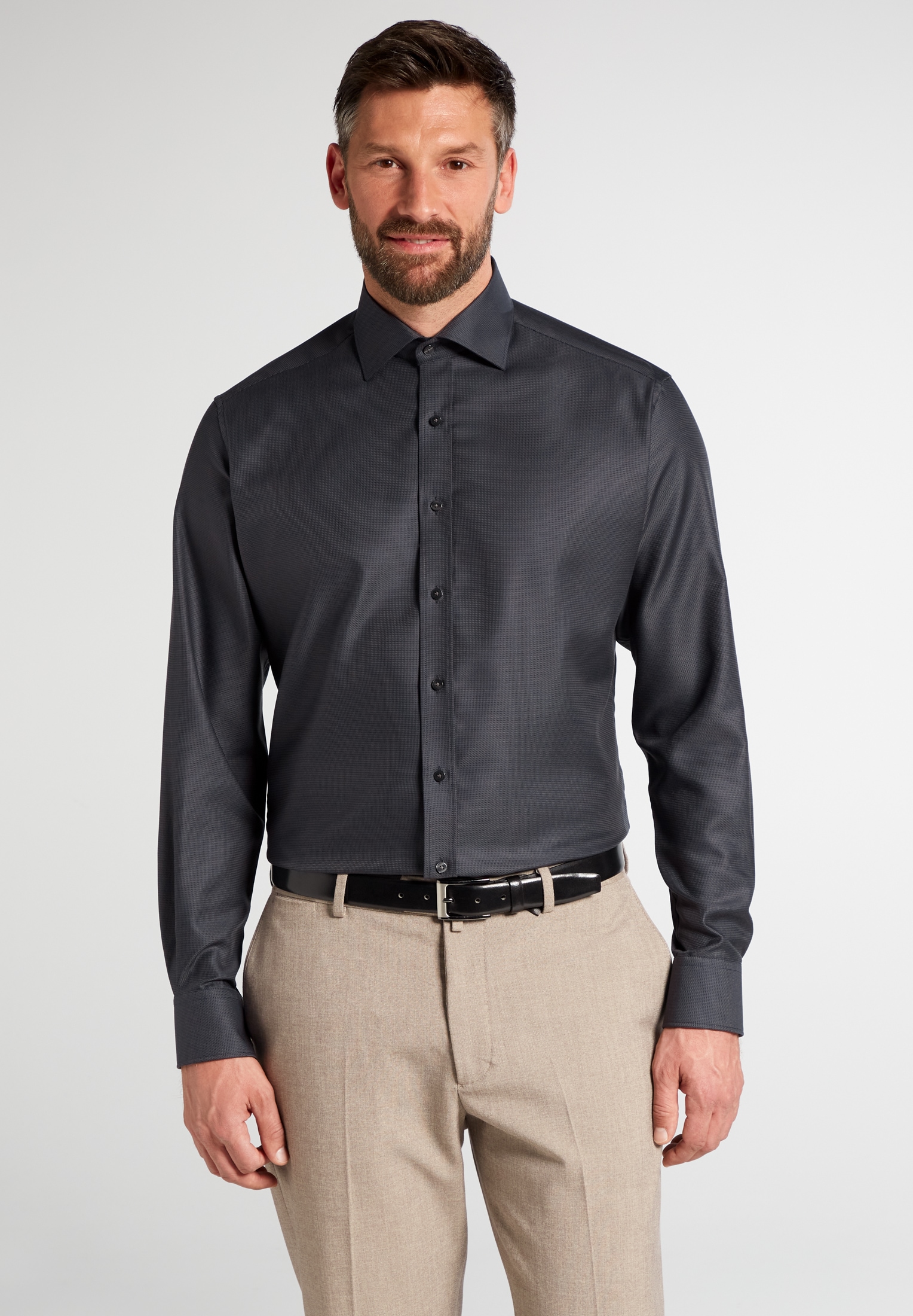 Eterna Langarmhemd "MODERN FIT", NON IRON (bügelfrei) günstig online kaufen