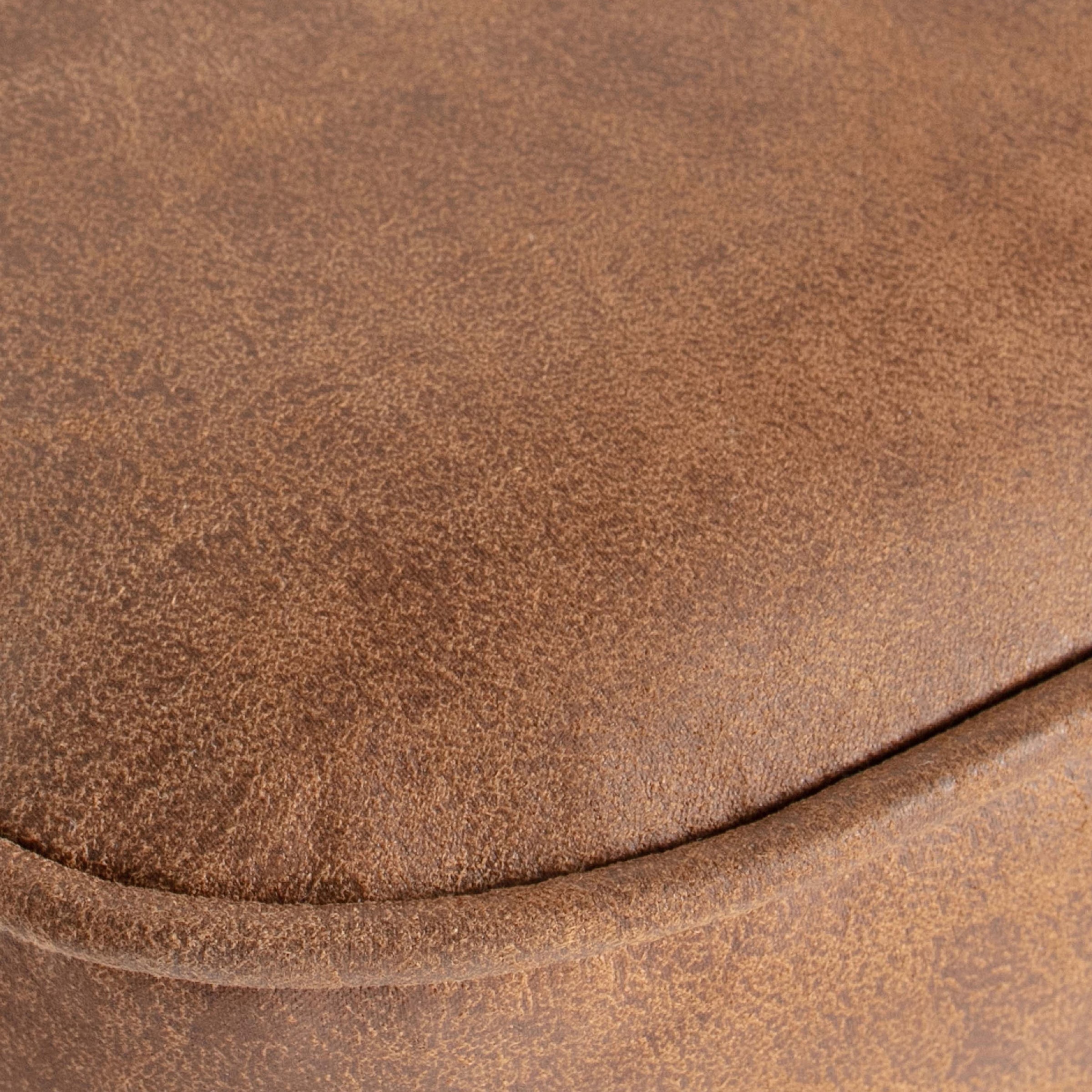 WOOOD Esszimmerstuhl »Vogue Bezug mit Fußstütze und Metallgestell, H 103 x B 50 x T 55 cm« () 1 Stk.Recycling-Lederfaser-Verbundstoff, pfleigleicht, Tragkraft 100 kg