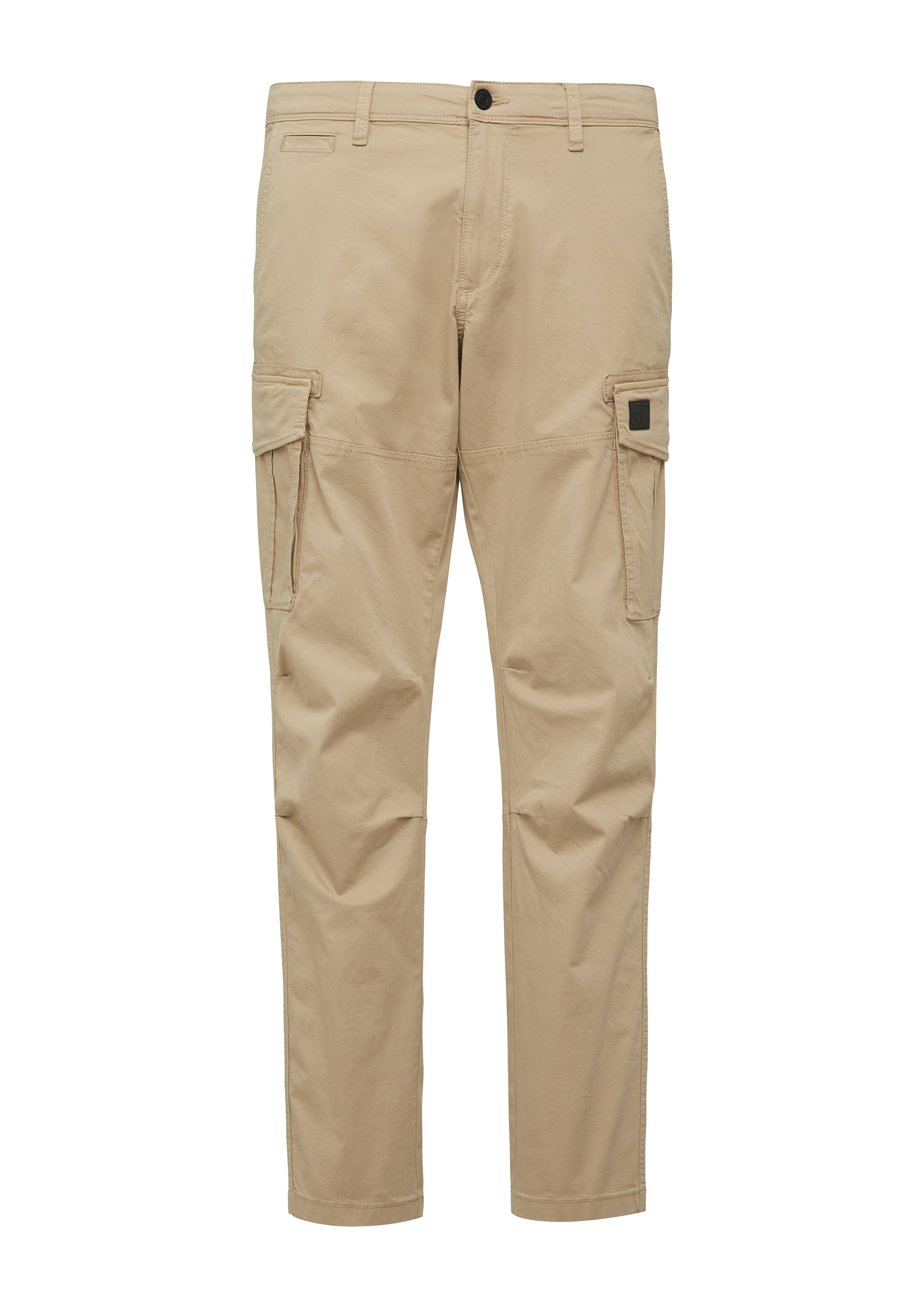 s.Oliver Cargohose, mit Garment Dye und Straight Leg