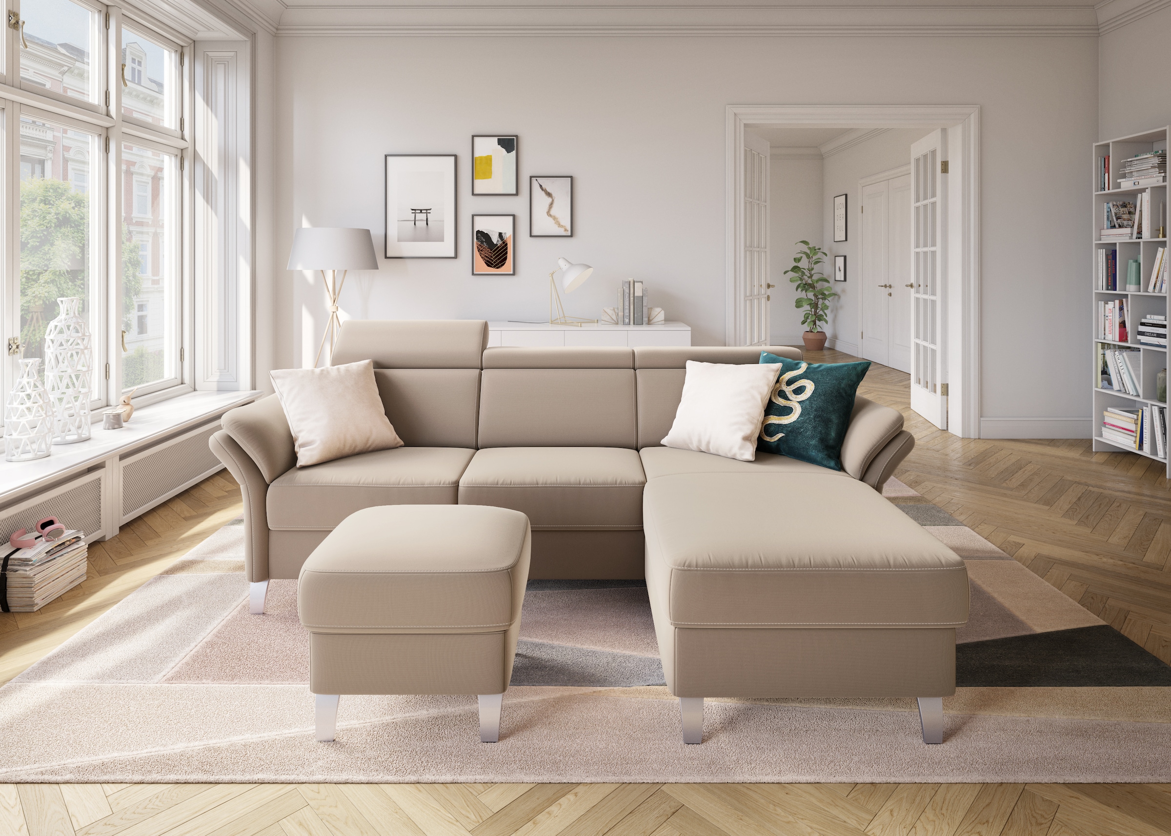 sit&more Hocker »Vincenzo«