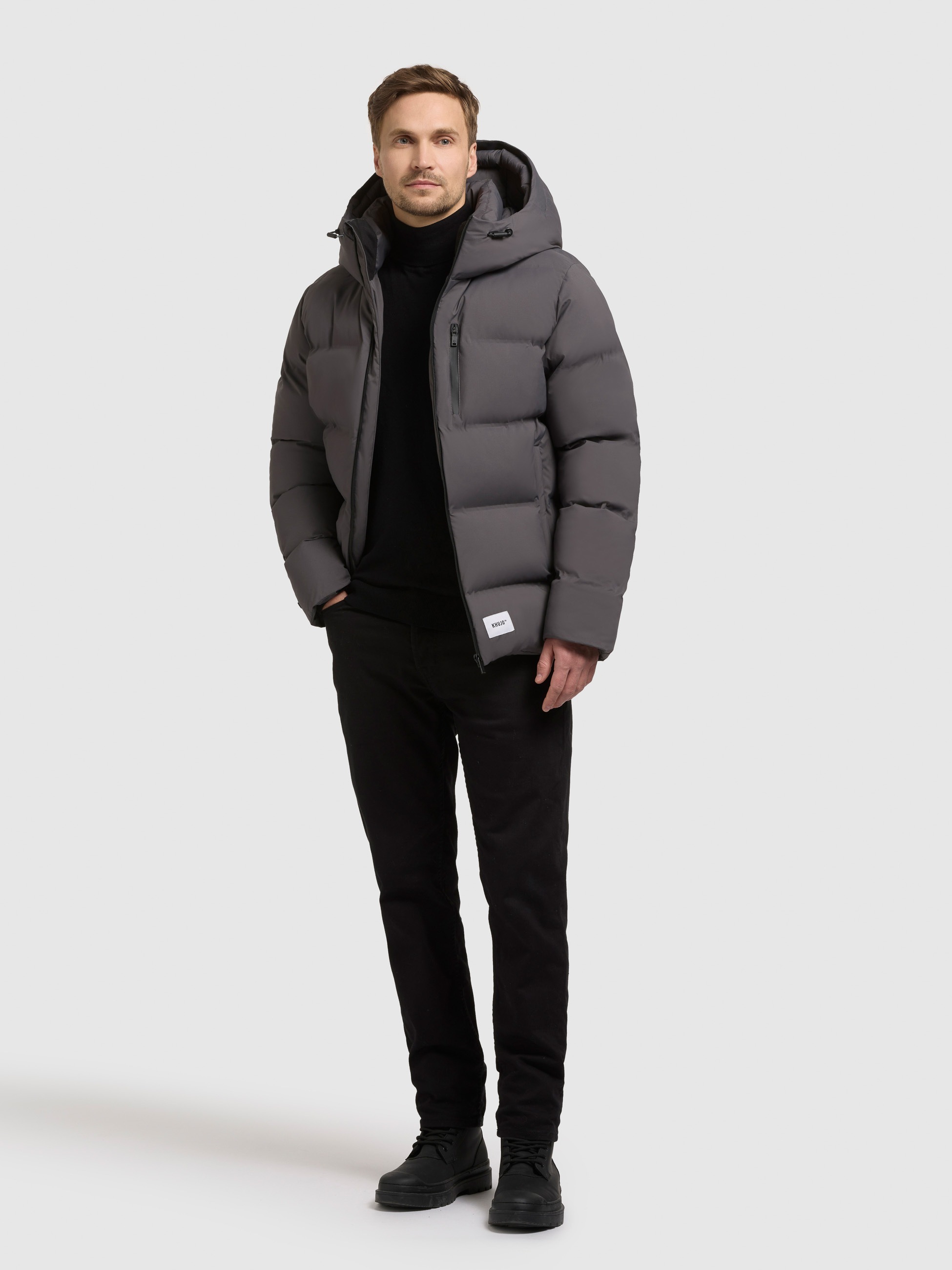 khujo Steppjacke »SILAS3« mit Kapuze
