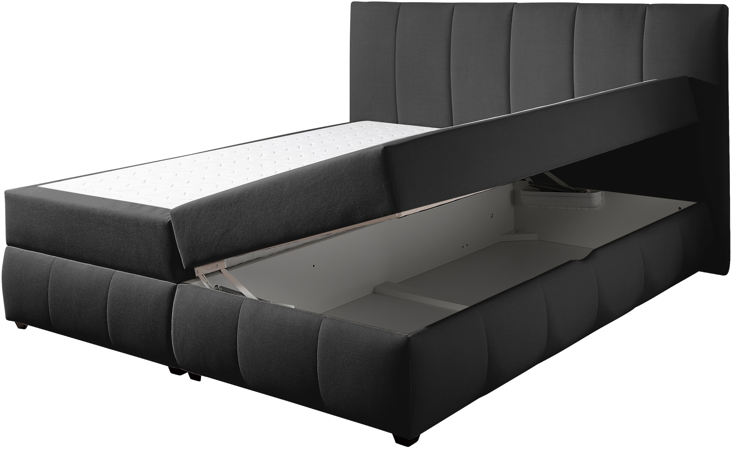 INOSIGN Boxbett »Hartley«, Inkl. Bettkasten & Topper, wählbar in H2, H3 o. H4