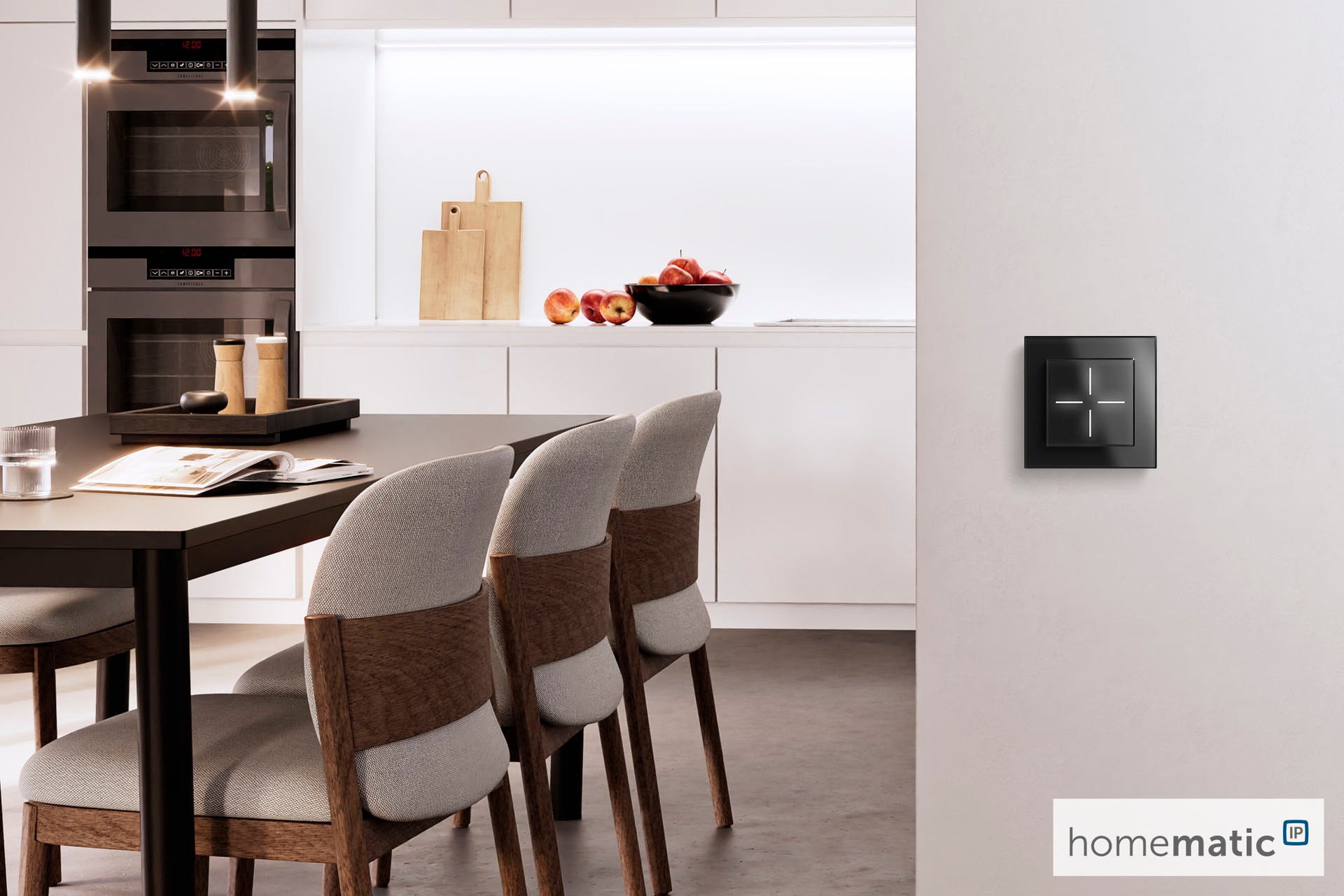 Homematic IP Smarter Lichtschalter »Glastaster«