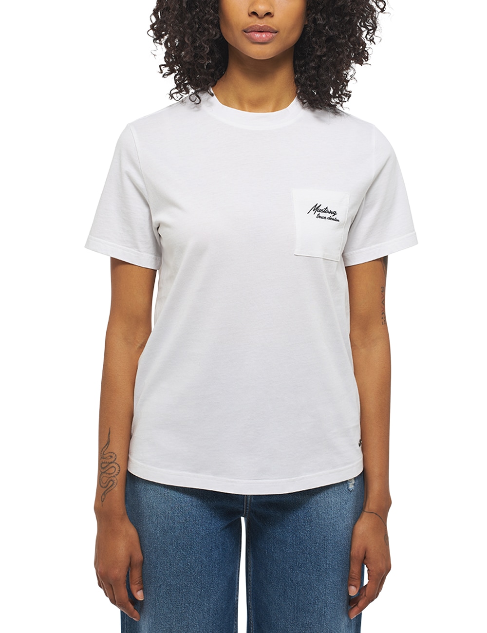 MUSTANG T-Shirt »Alina C Embro«