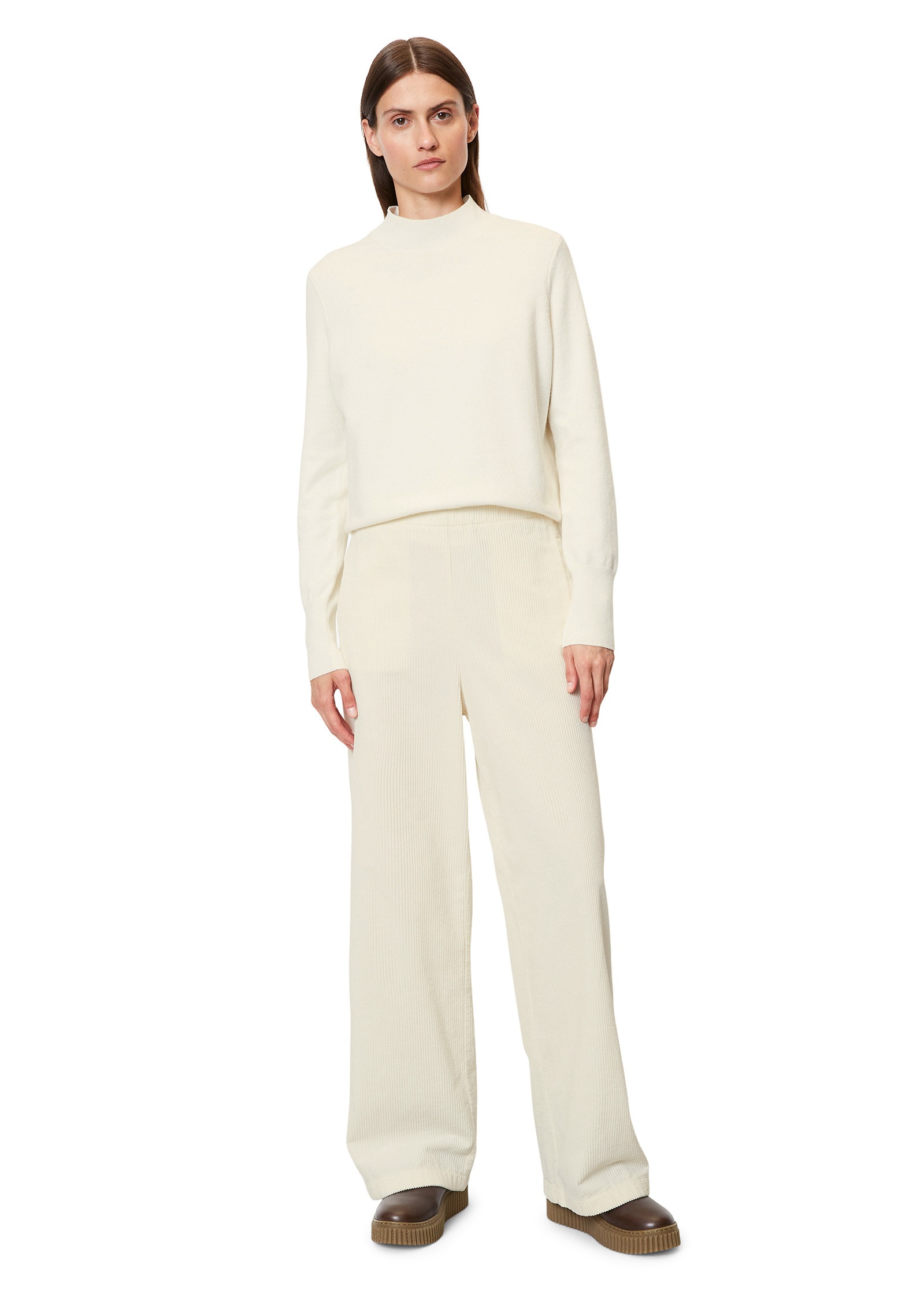 Marc O'Polo Strickpullover »aus Cotton Wool Stretch«