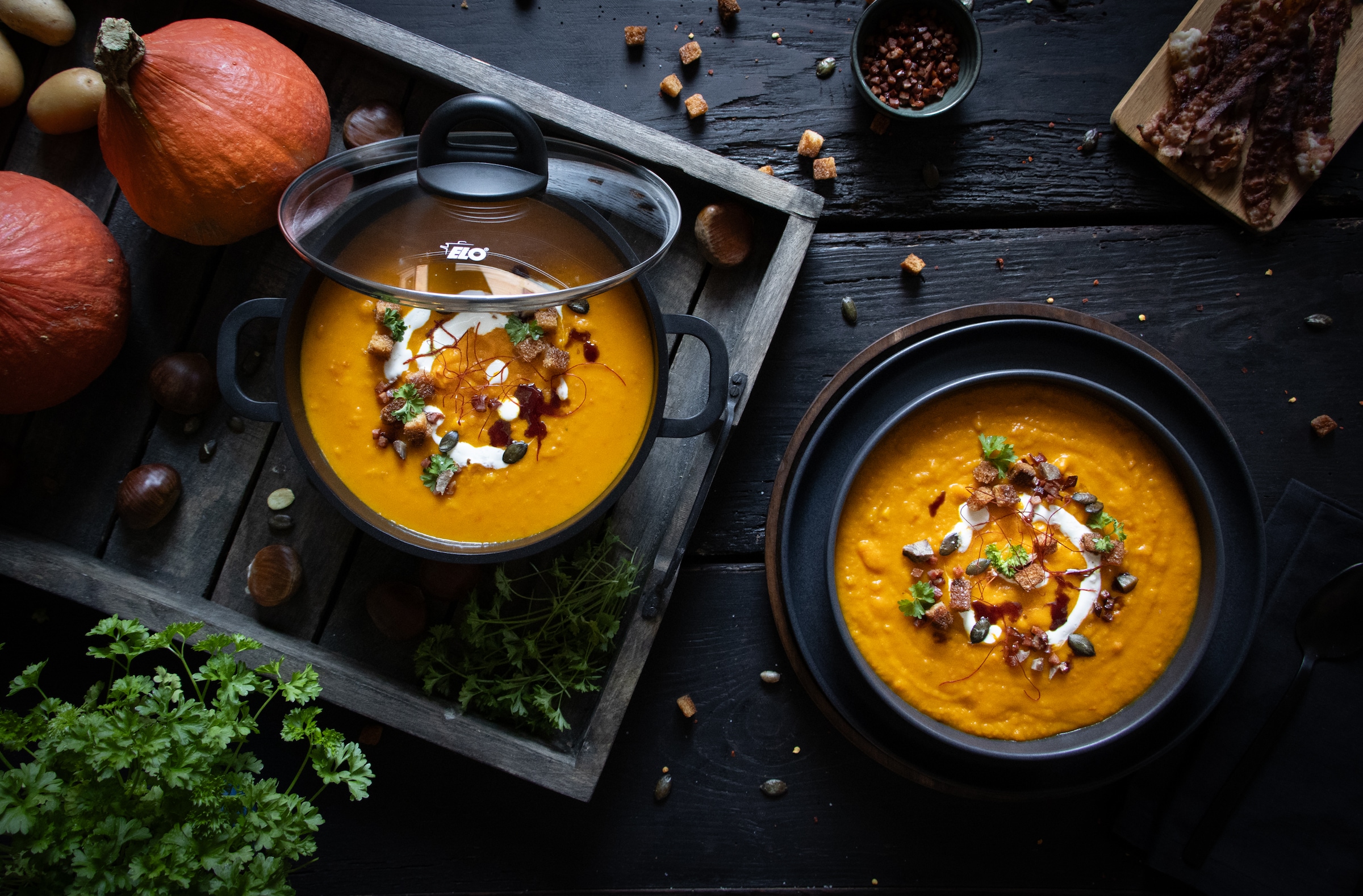 Elo Basic Kochtopf »Black« 1 tlg. Aluminium