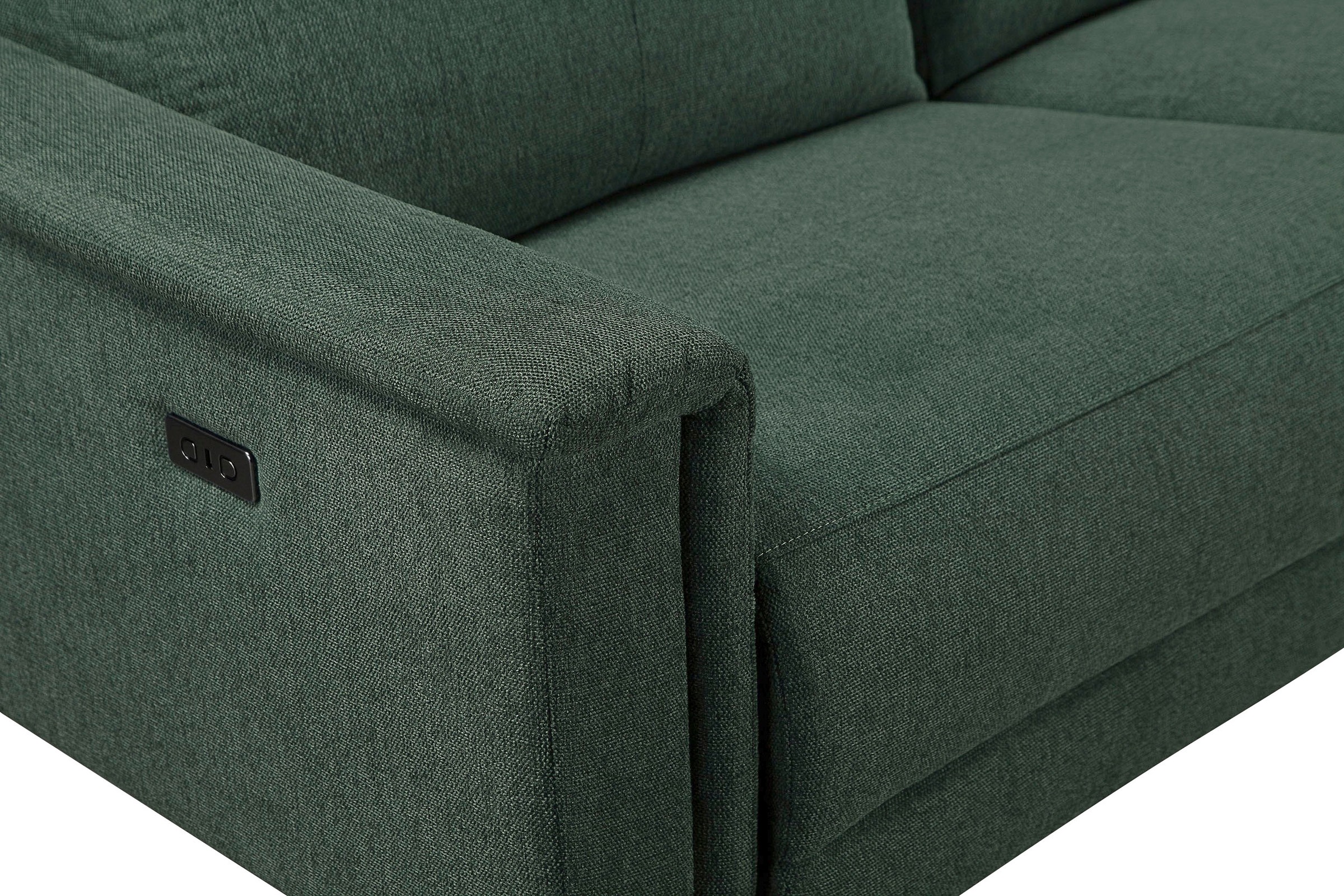 Places of Style Ecksofa Lund, mit man. o. elektr. Relaxfunktion und USB/ Kopfteilverstellung