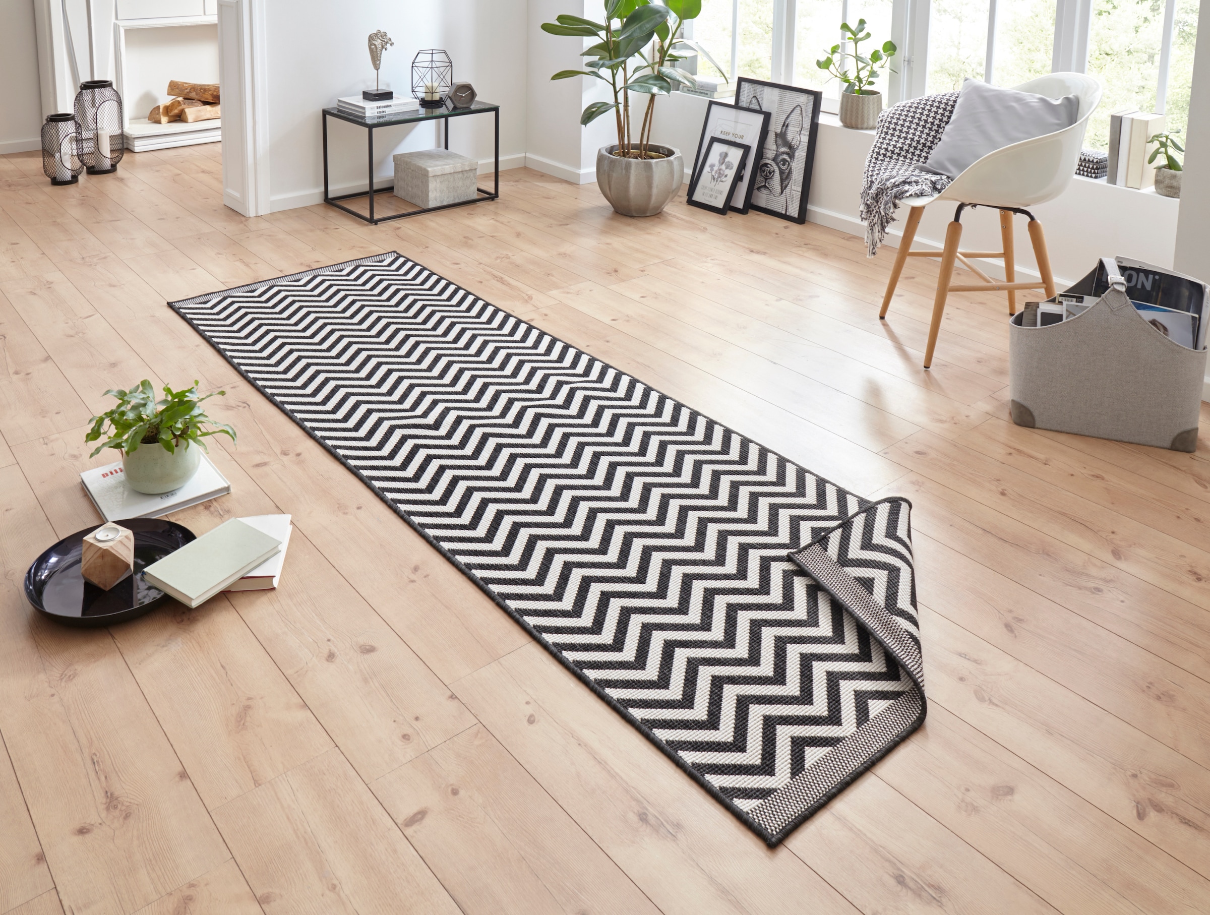 NORTHRUGS Teppich "Palma Wendeteppich" rechteckig 5 mm Höhe In-& Outdoor, W günstig online kaufen