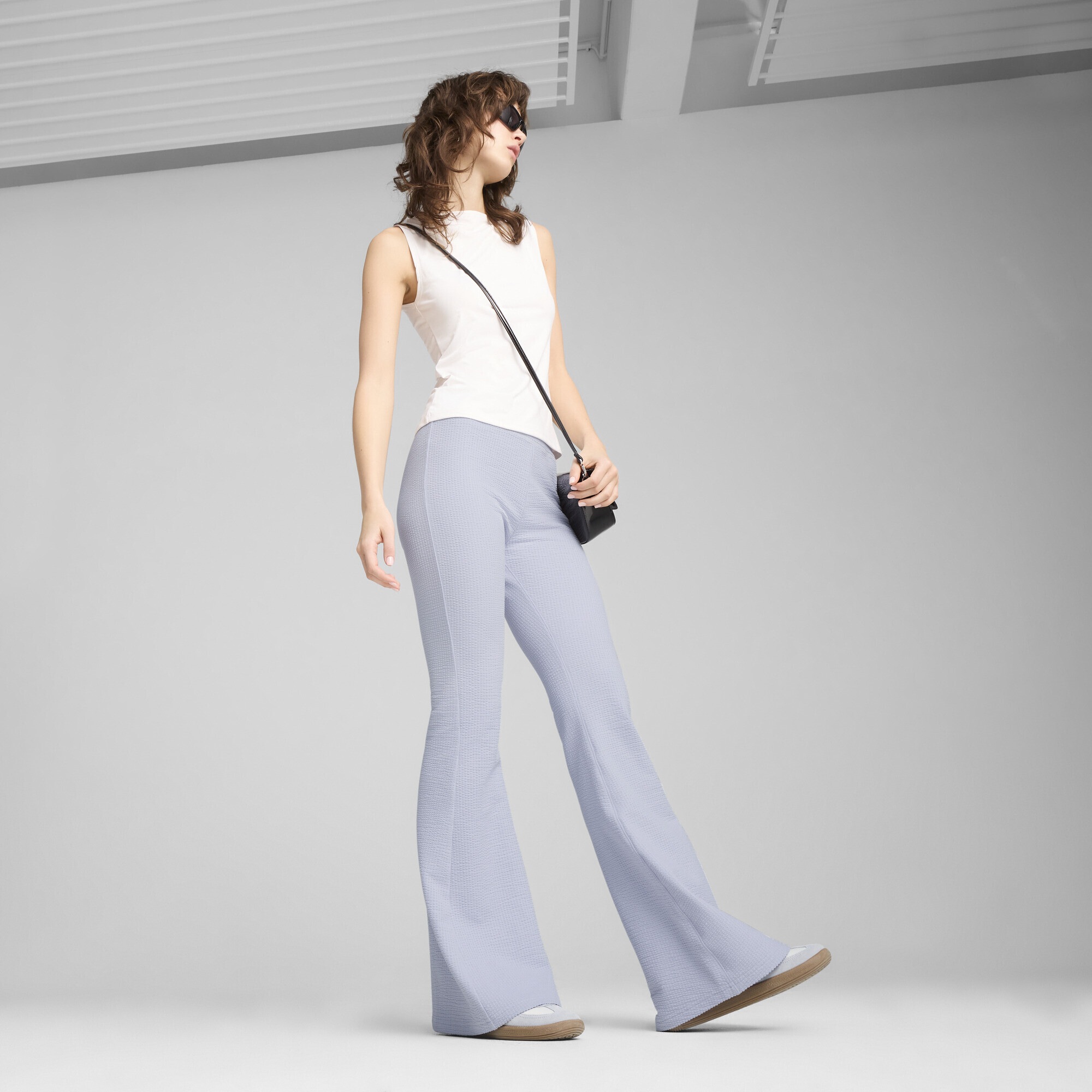 PUMA Leggings »DARE TO Strukturierte ausgestellte Leggings Damen«