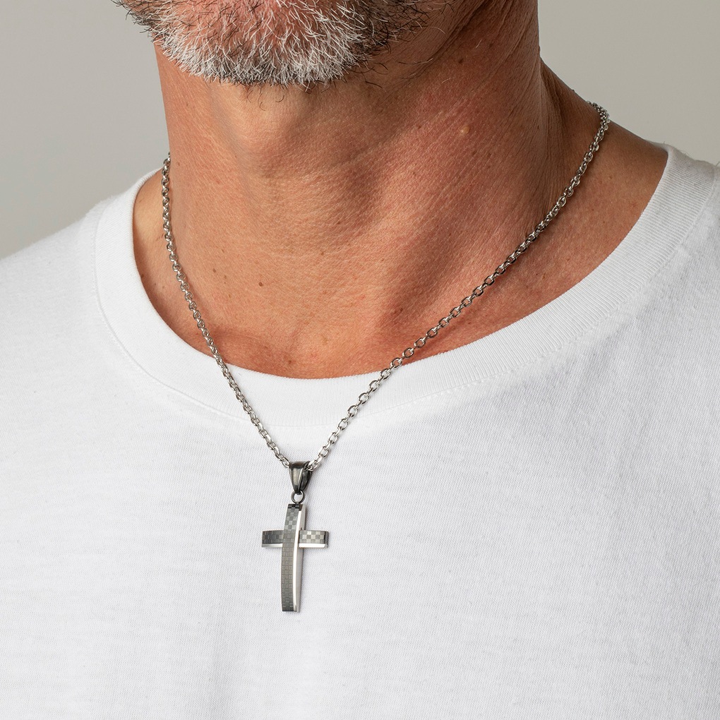Lotus Kette mit Anhänger »Temptation Game - Kreuz«
