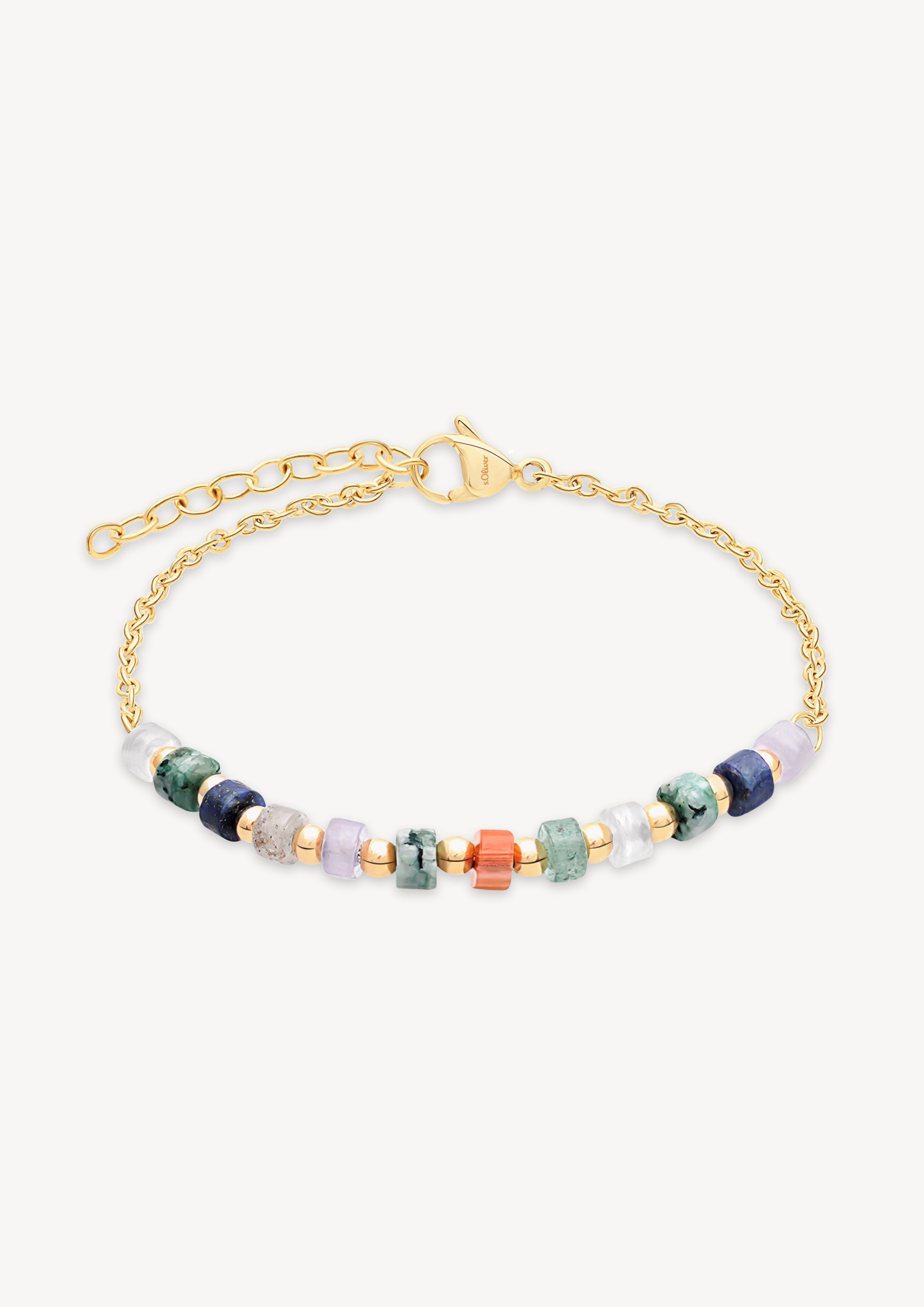 s.Oliver Armband »Colorful Beads« mit Glasperle