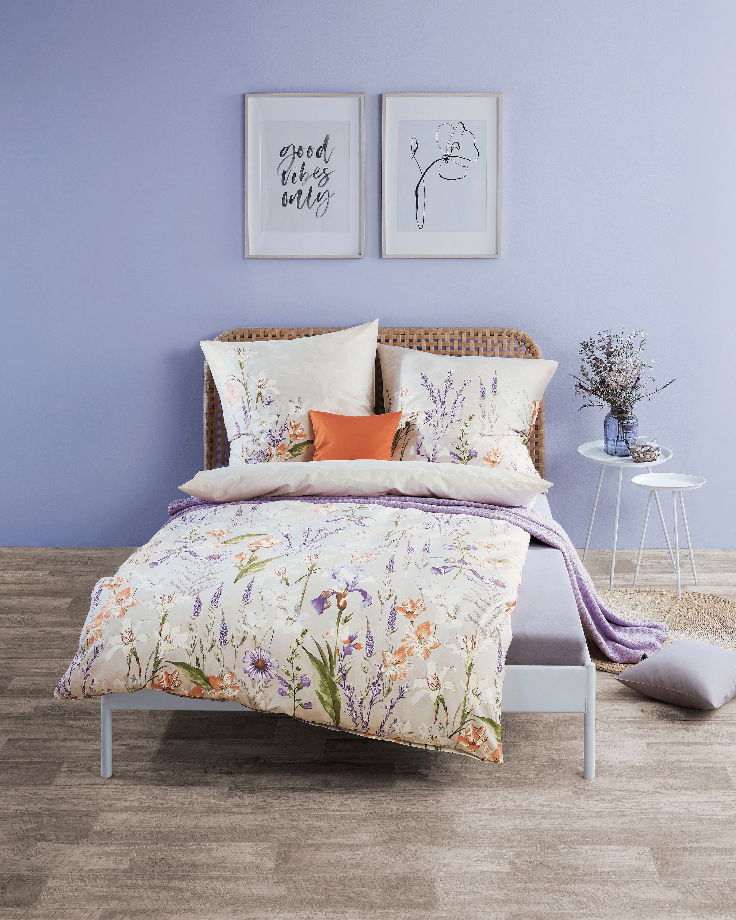 Kaeppel Bettwäsche »Lilly«, Mit Blumenmuster