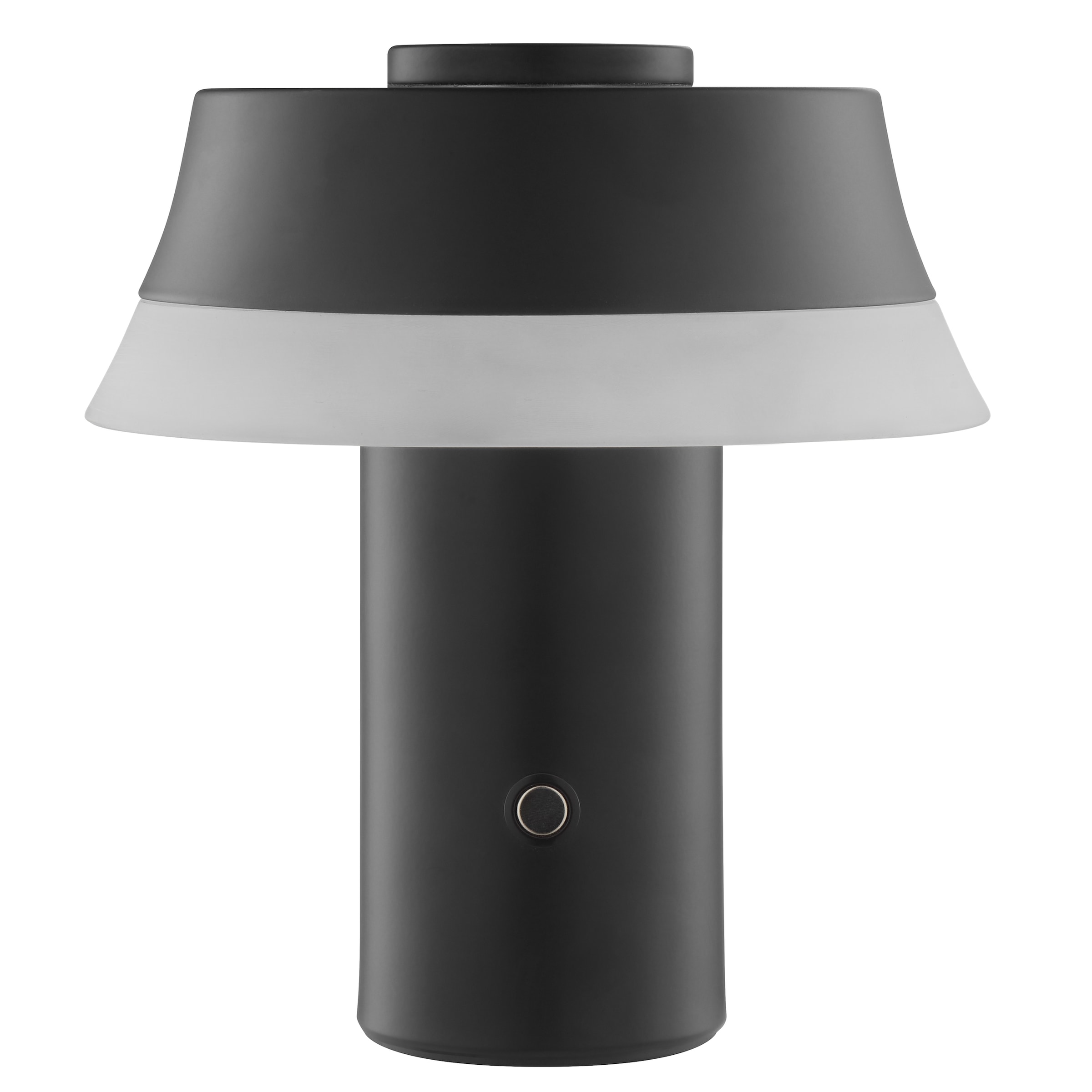 Brilliant LED Tischleuchte »Kinich« LED-Modul 1 Stk. Warmweiß LED Akku-Leuchte, 17 cm, 240 lm, per wireless charging & USB ladbar