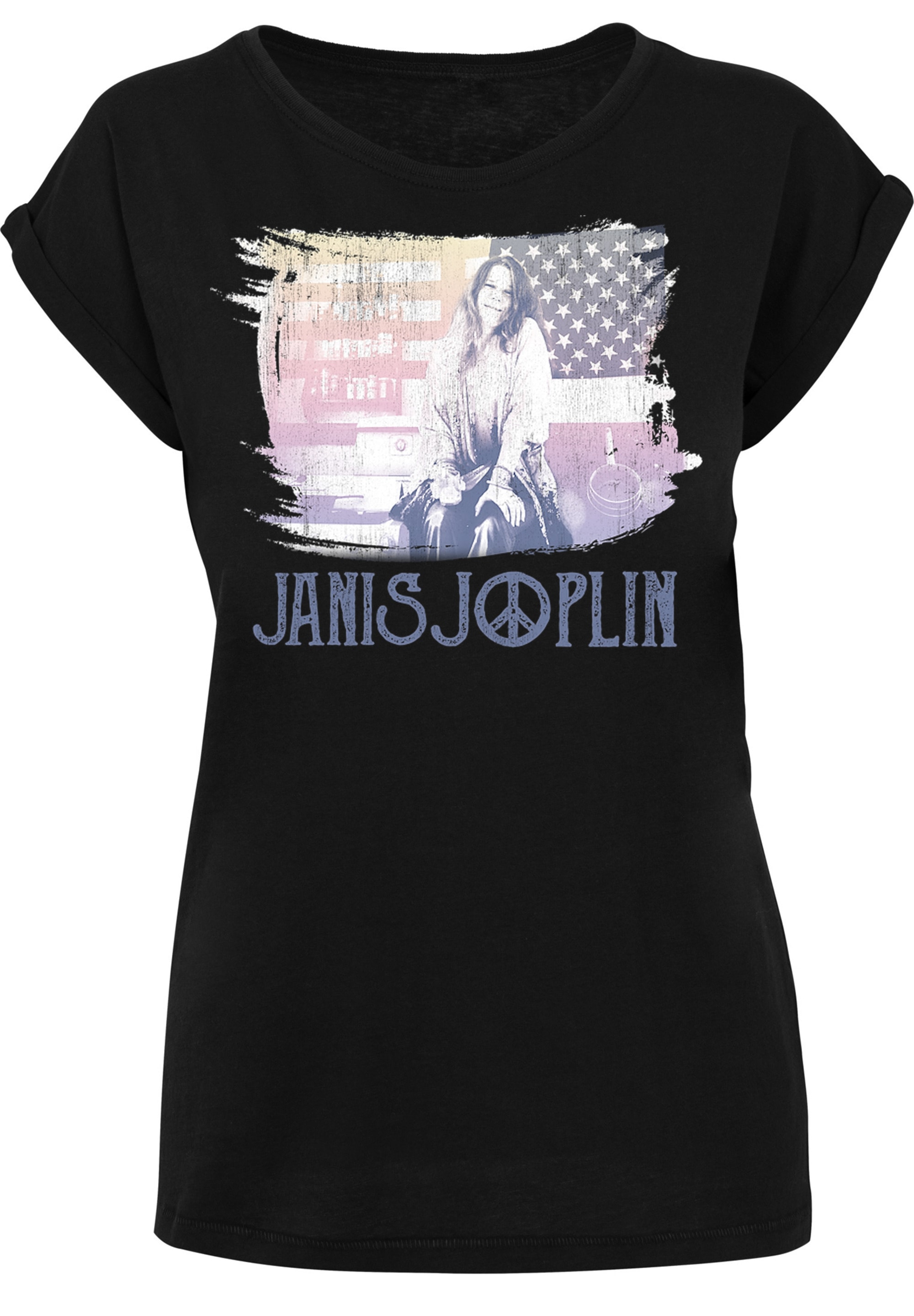 F4NT4STIC T-Shirt "Janis Joplin Stove Flag", Print günstig online kaufen