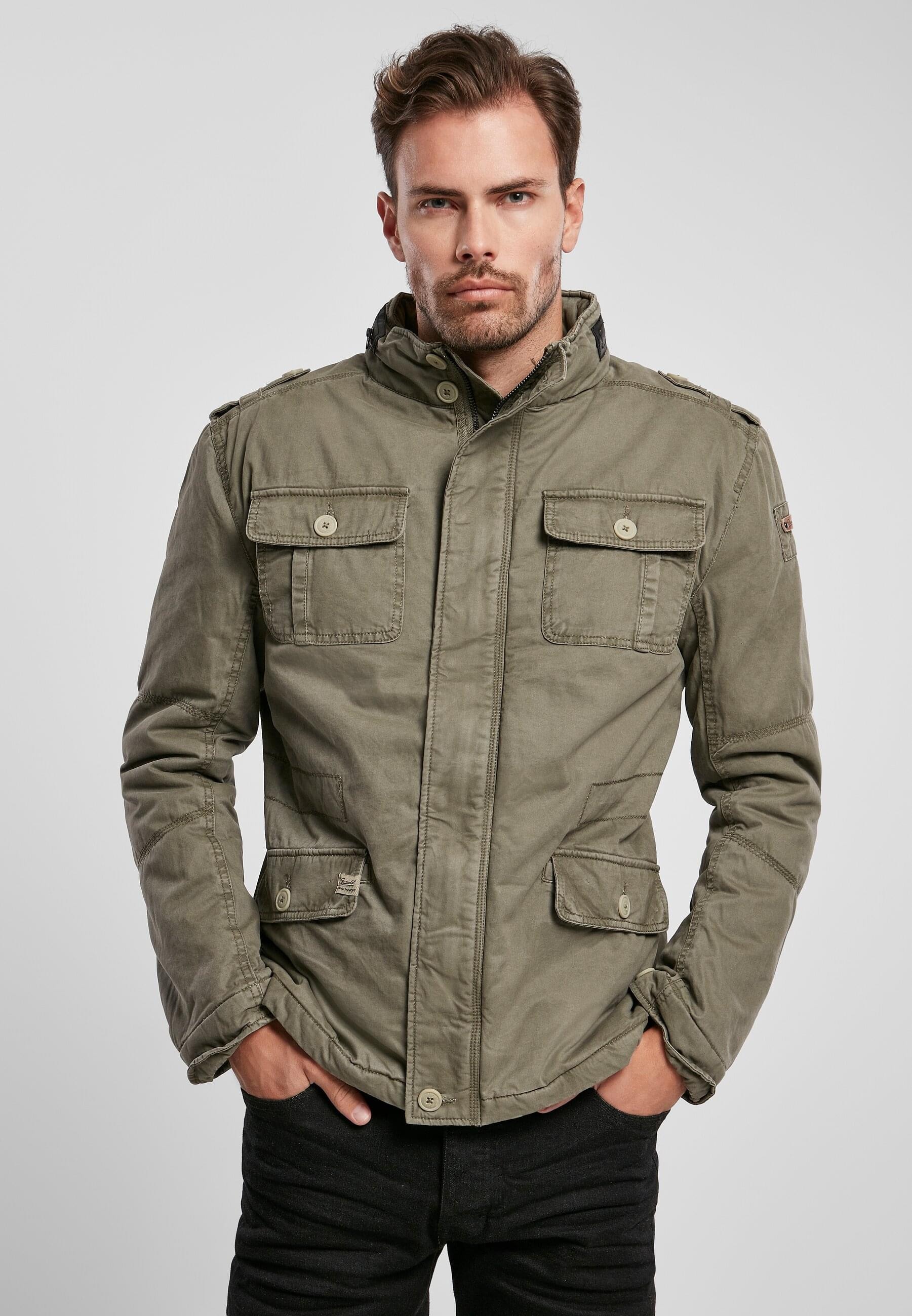 Brandit Allwetterjacke »Brandit Herren Britannia Winter Jacket«, (1 St.), ohne Kapuze