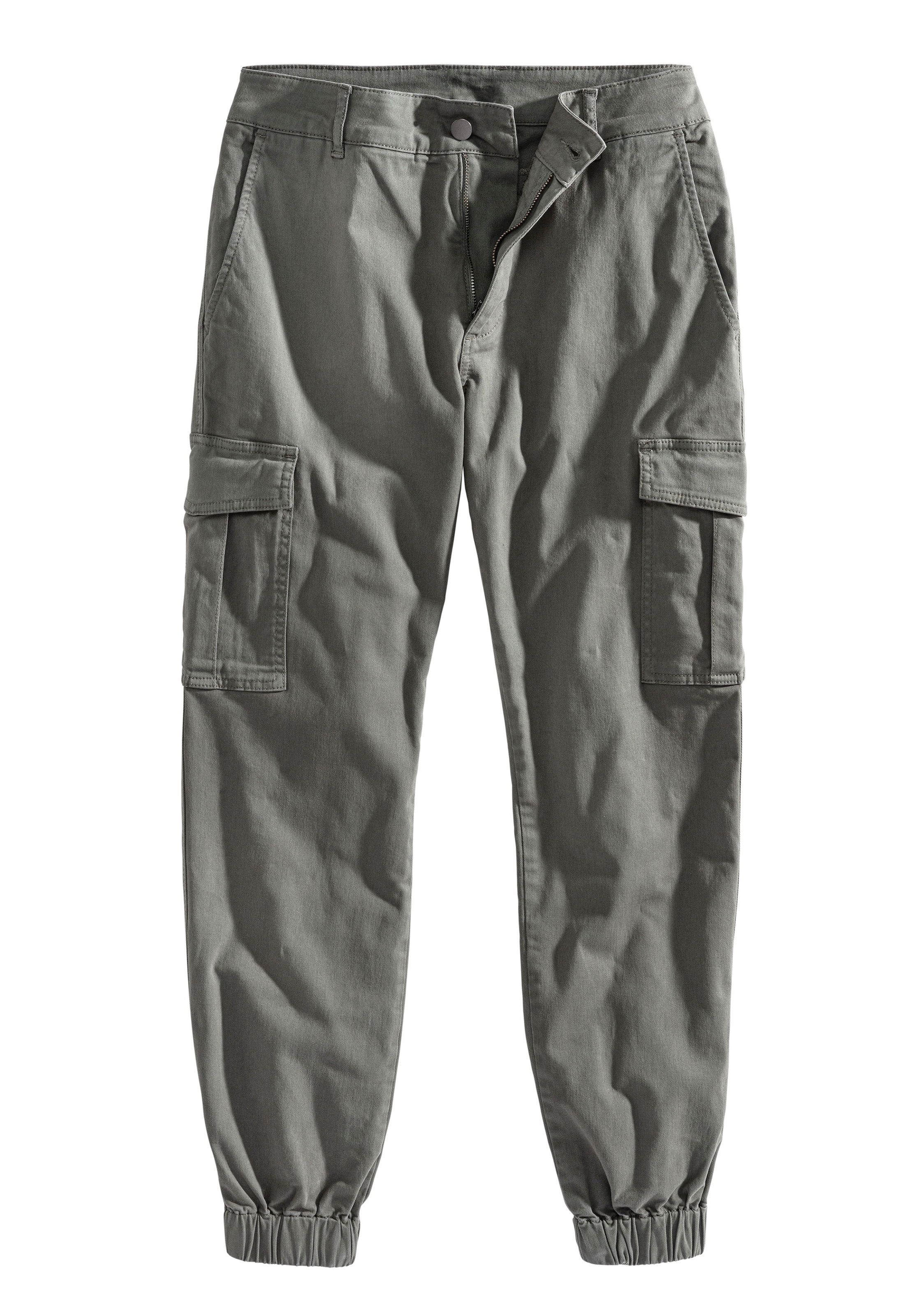 AUTHENTIC LE JOGGER Cargohose, mit normaler Bundhöhe aus elastischer Baumwo günstig online kaufen