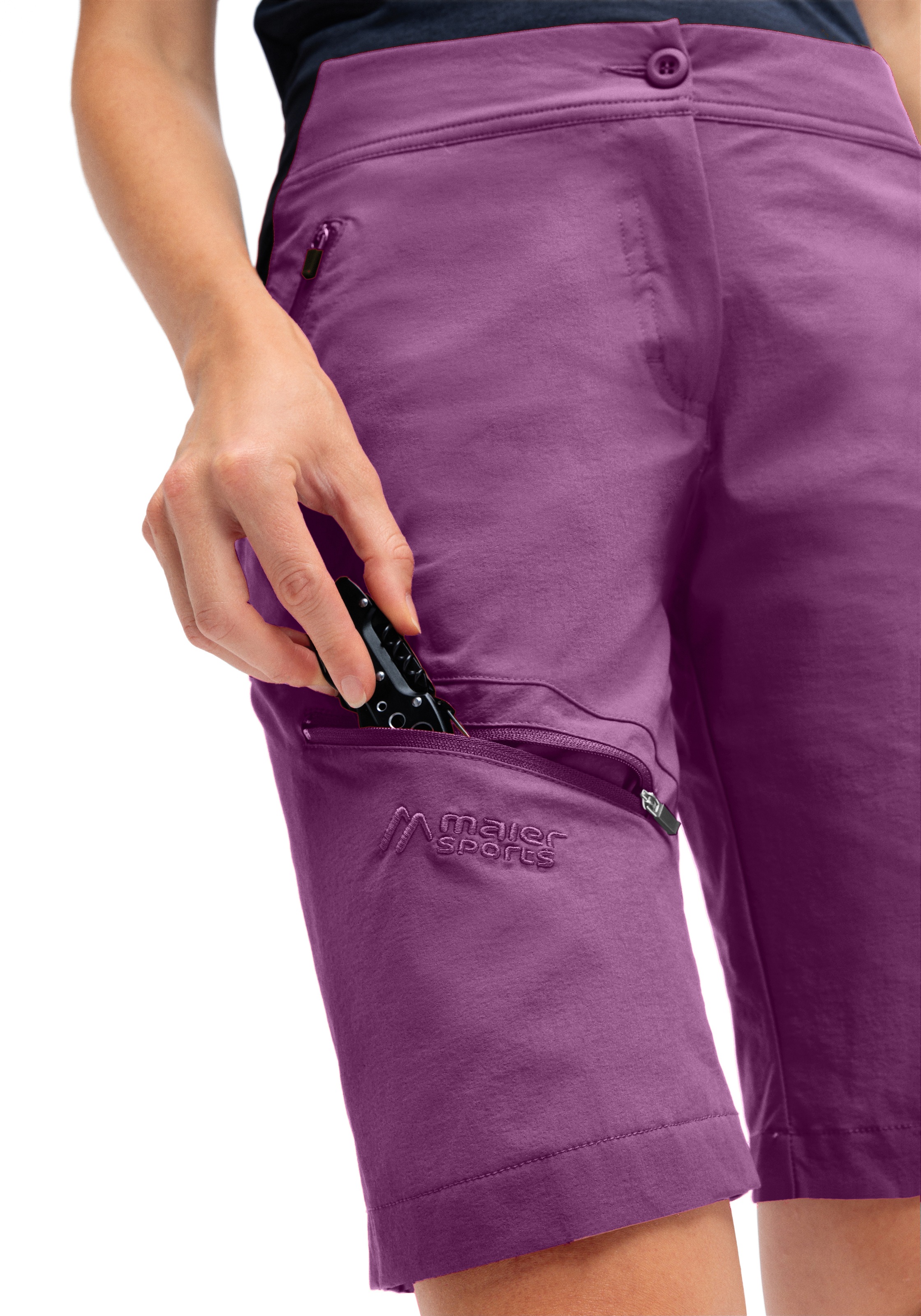 Maier Sports Outdoorhose "Inara Short Vario" Damen Shorts, kurze Wanderhose günstig online kaufen