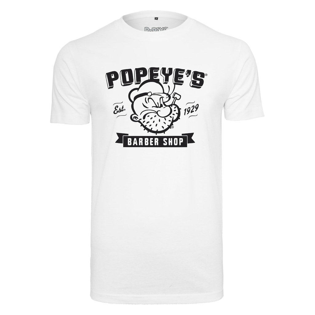 Merchcode T-Shirt »Merchcode Herren Popeye Barber Shop Tee«, (1 tlg.)