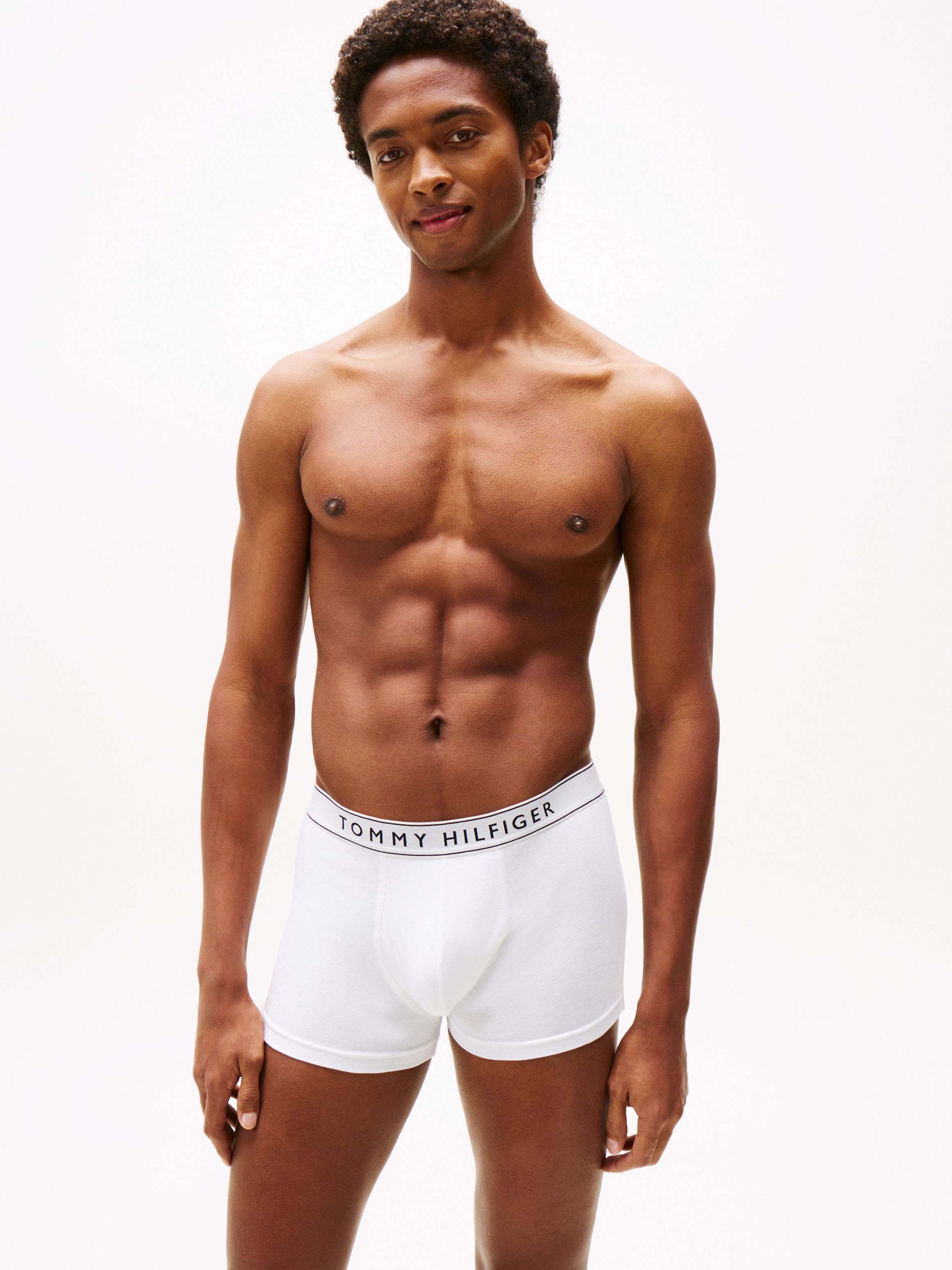 Thumbnail - Tommy Hilfiger Underwear Trunk "3P TRUNK DTM" Packung, 3er, 3 Stk. mit Logobund